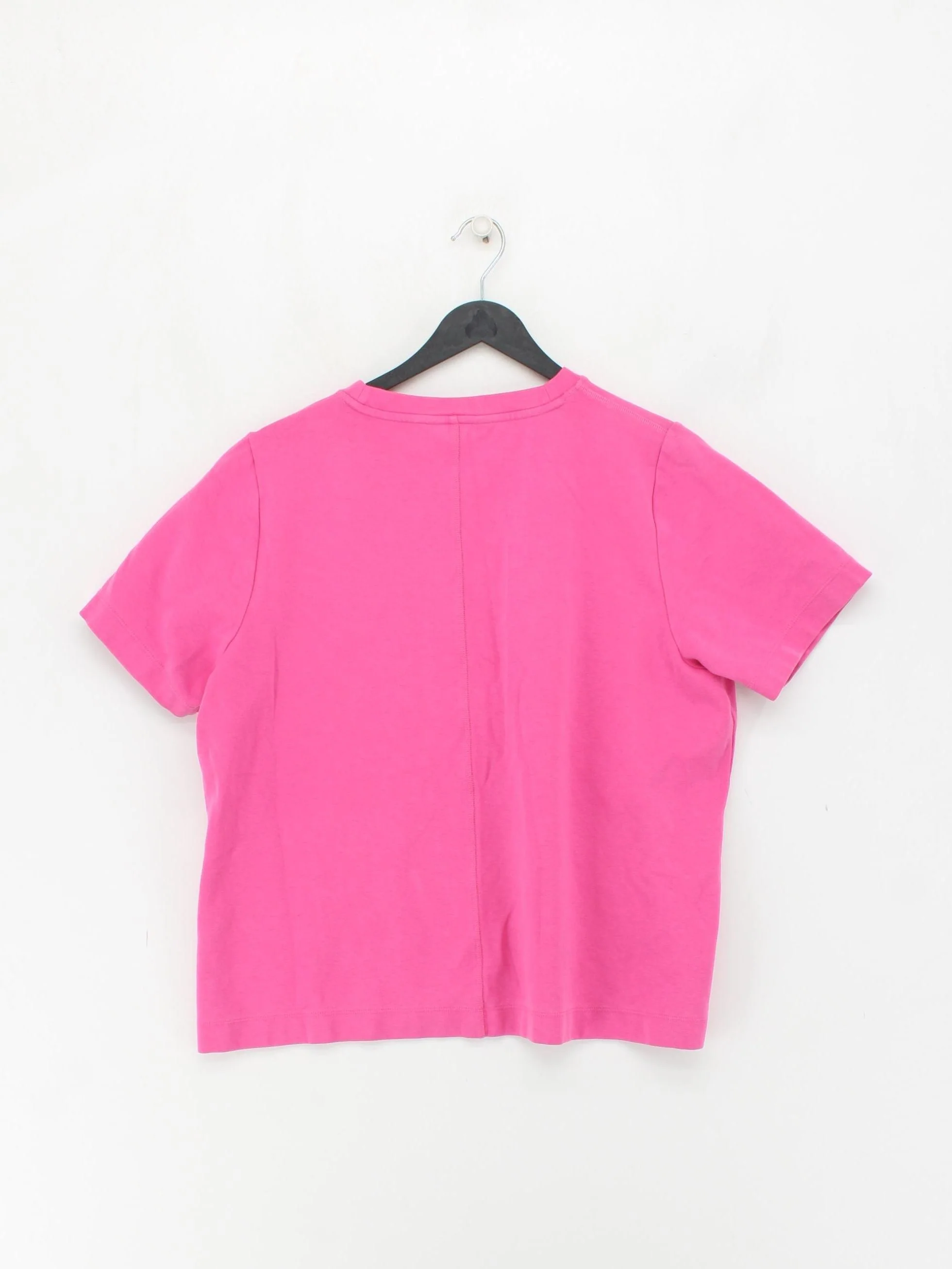 Autograph Women's T-Shirt UK 20 Pink Cotton with Elastane Basic - Image 2