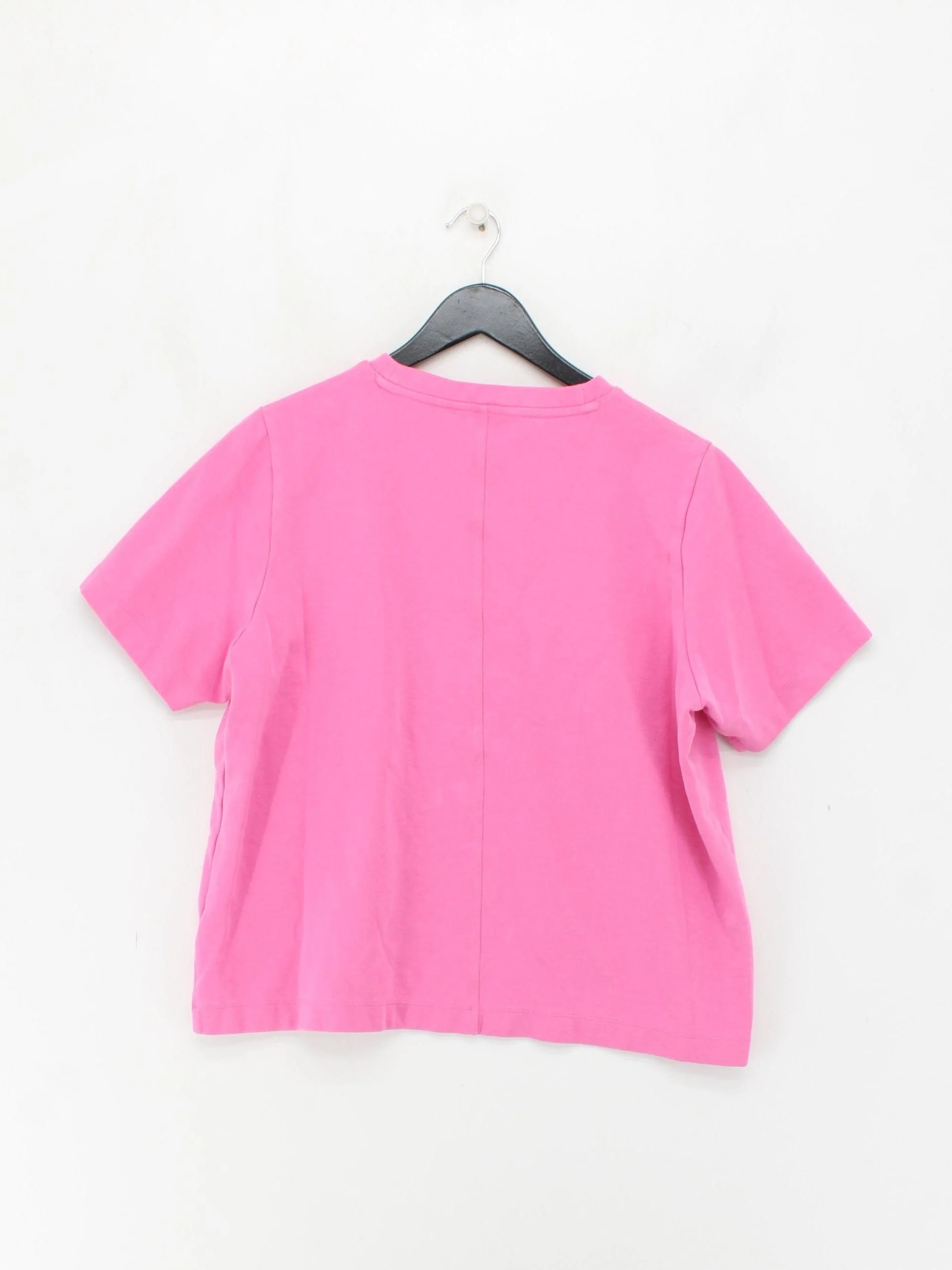 Autograph Women's T-Shirt UK 20 Pink Cotton with Elastane Basic - Image 2