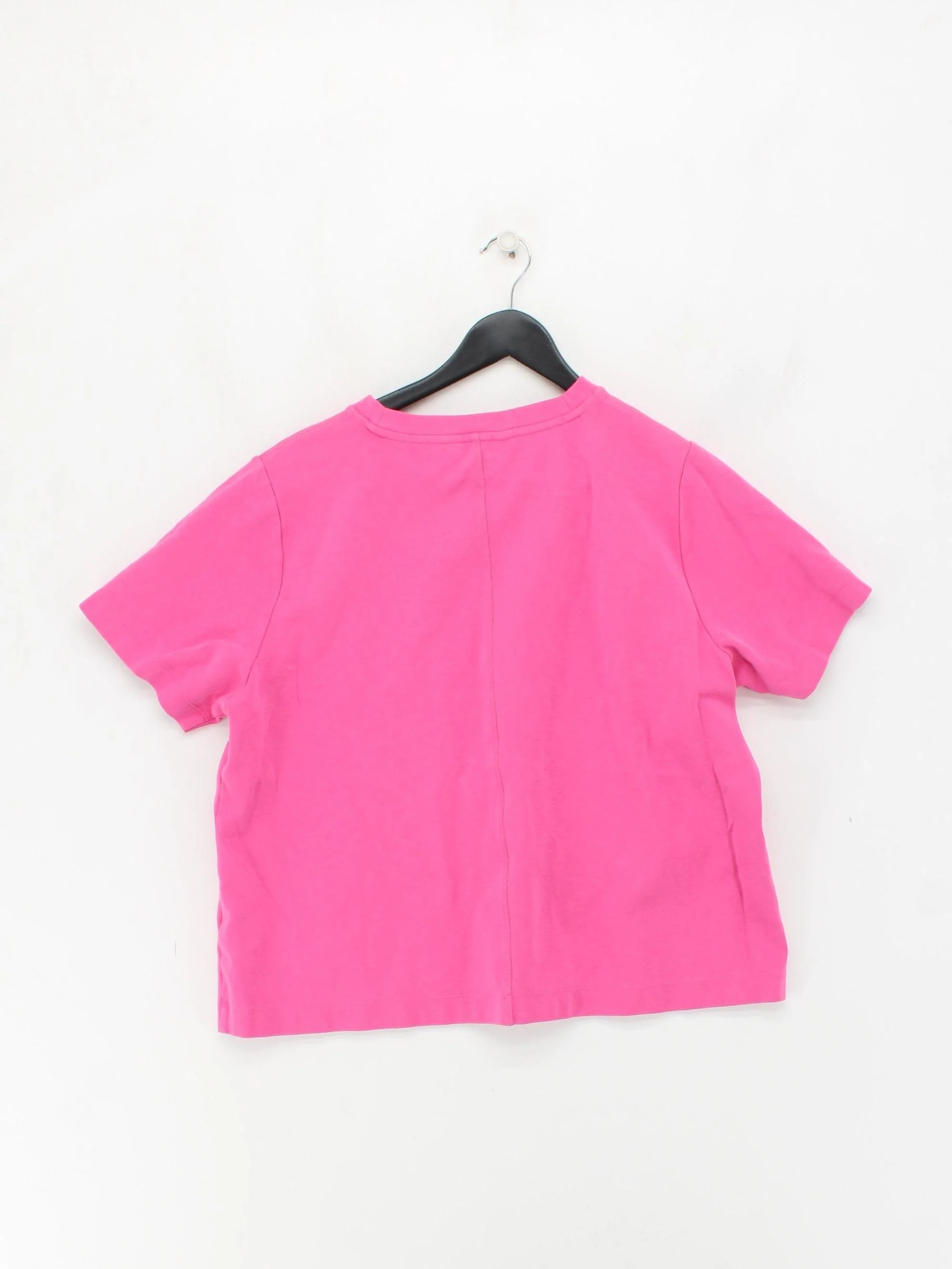 Autograph Women's T-Shirt UK 20 Pink Cotton with Elastane Basic - Image 2