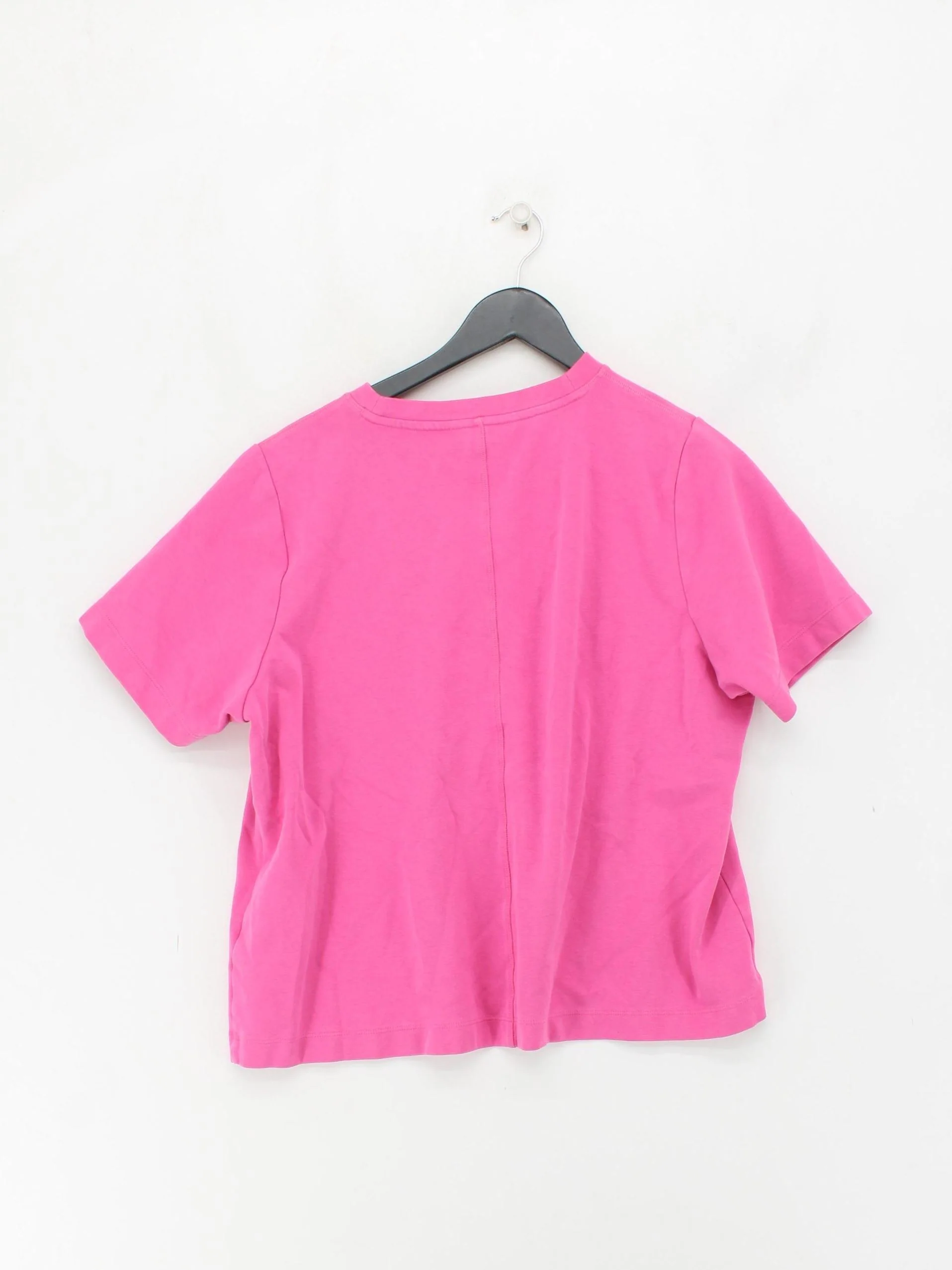 Autograph Women's T-Shirt UK 20 Pink Cotton with Elastane Basic - Image 2