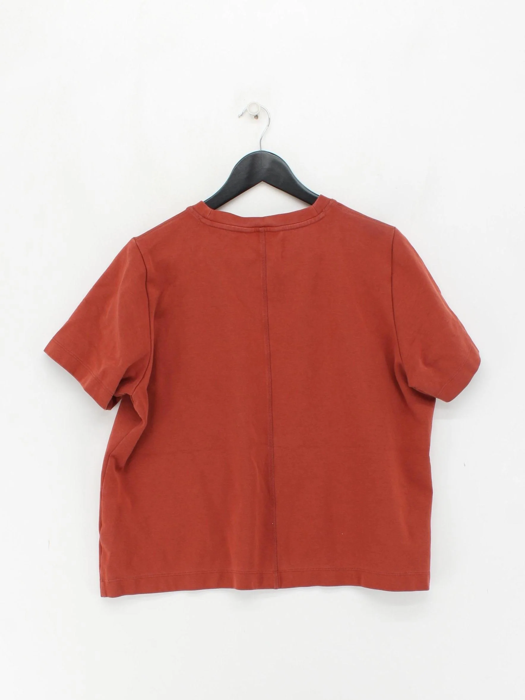 Autograph Women's T-Shirt UK 20 Red Cotton with Elastane Basic - Image 2