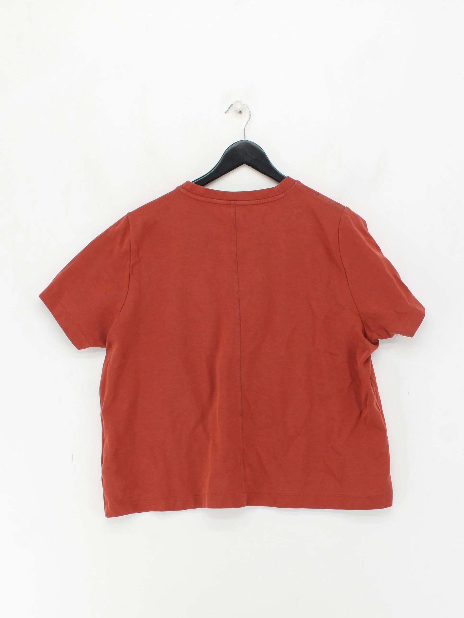 Autograph Women's T-Shirt UK 20 Red Cotton with Elastane Basic - Image 2