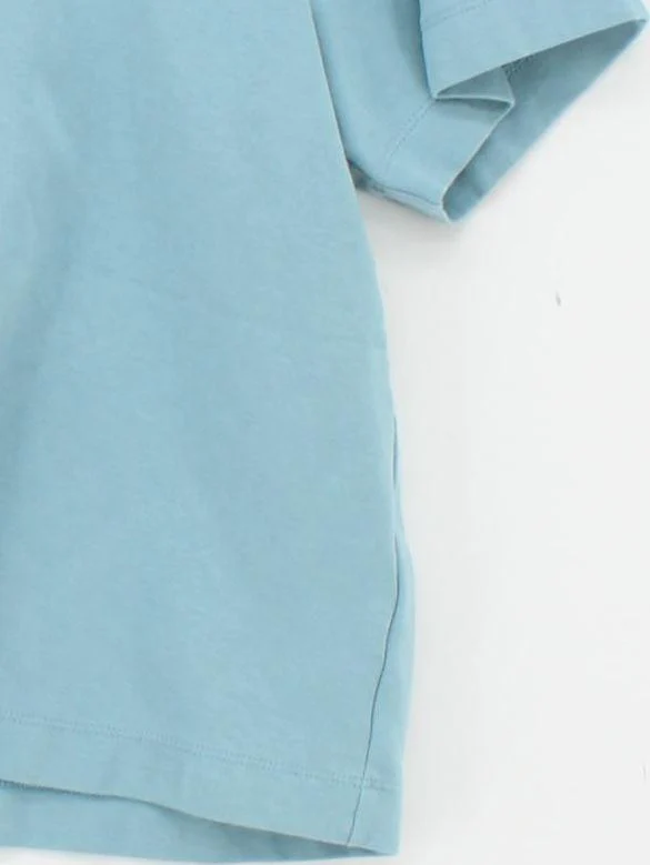 Autograph Women's T-Shirt UK 22 Blue Cotton with Elastane Basic - Image 4
