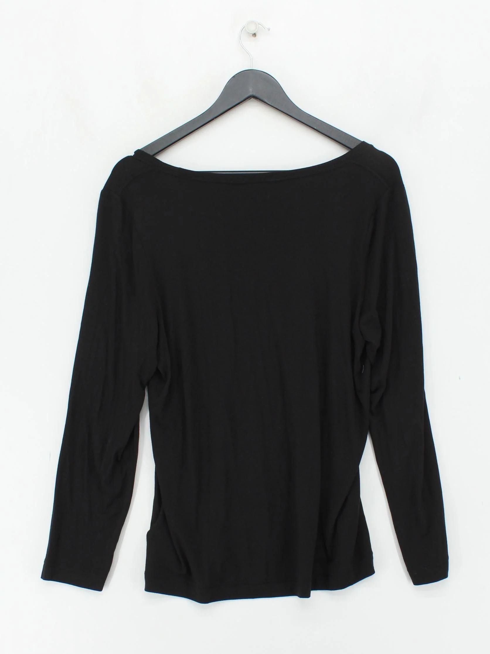 Autograph Women's Top UK 16 Black Viscose with Elastane Basic - Image 2