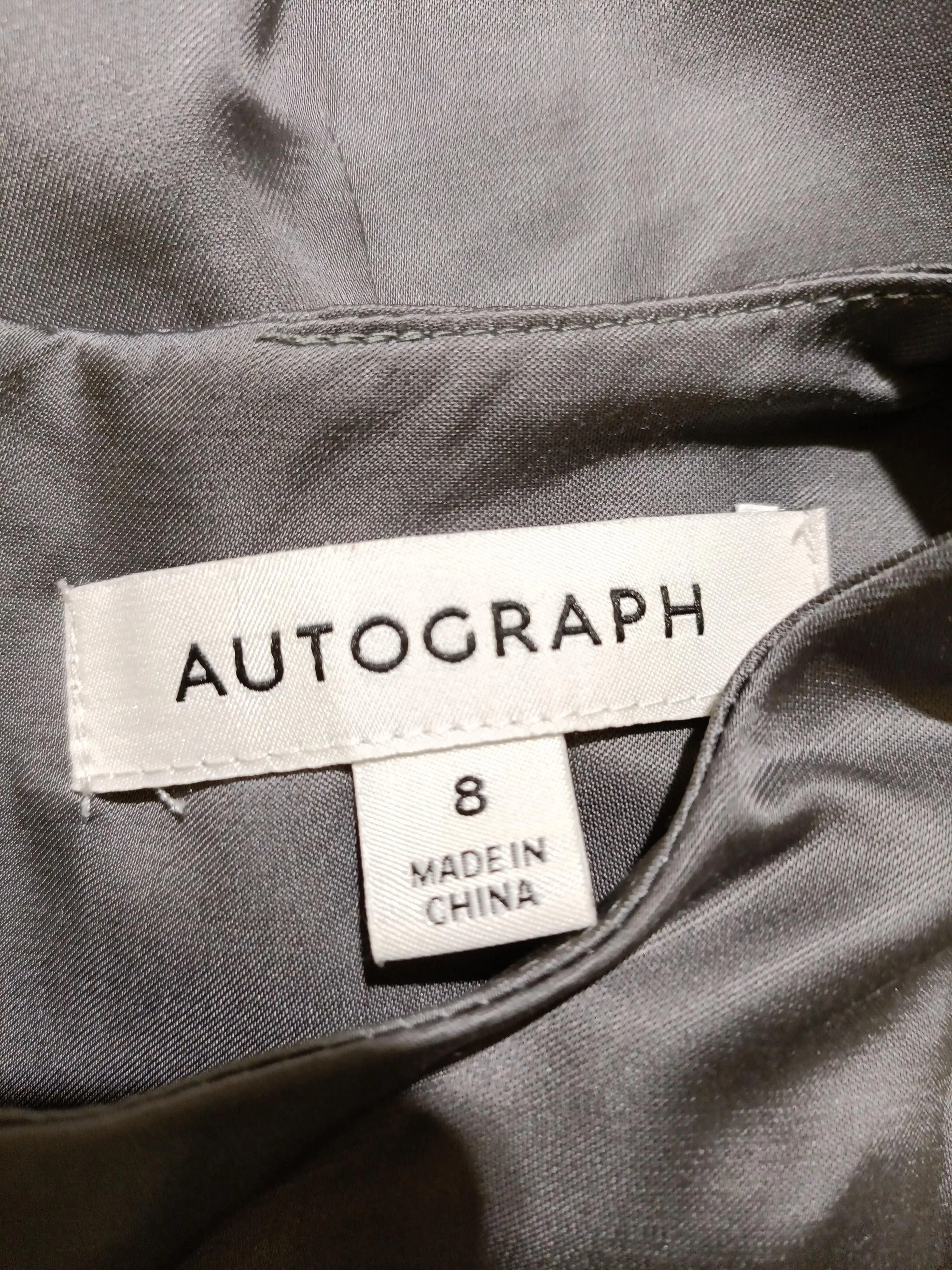Autograph Women's Top UK 8 Grey 100% Other Sleeveless V-Neck Basic - Image 5