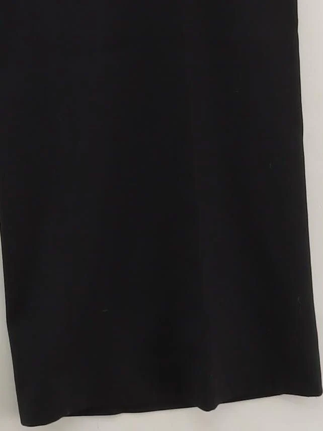 Autograph Women's Trousers UK 14 Black Polyester with Viscose, Wool Chino - Image 4
