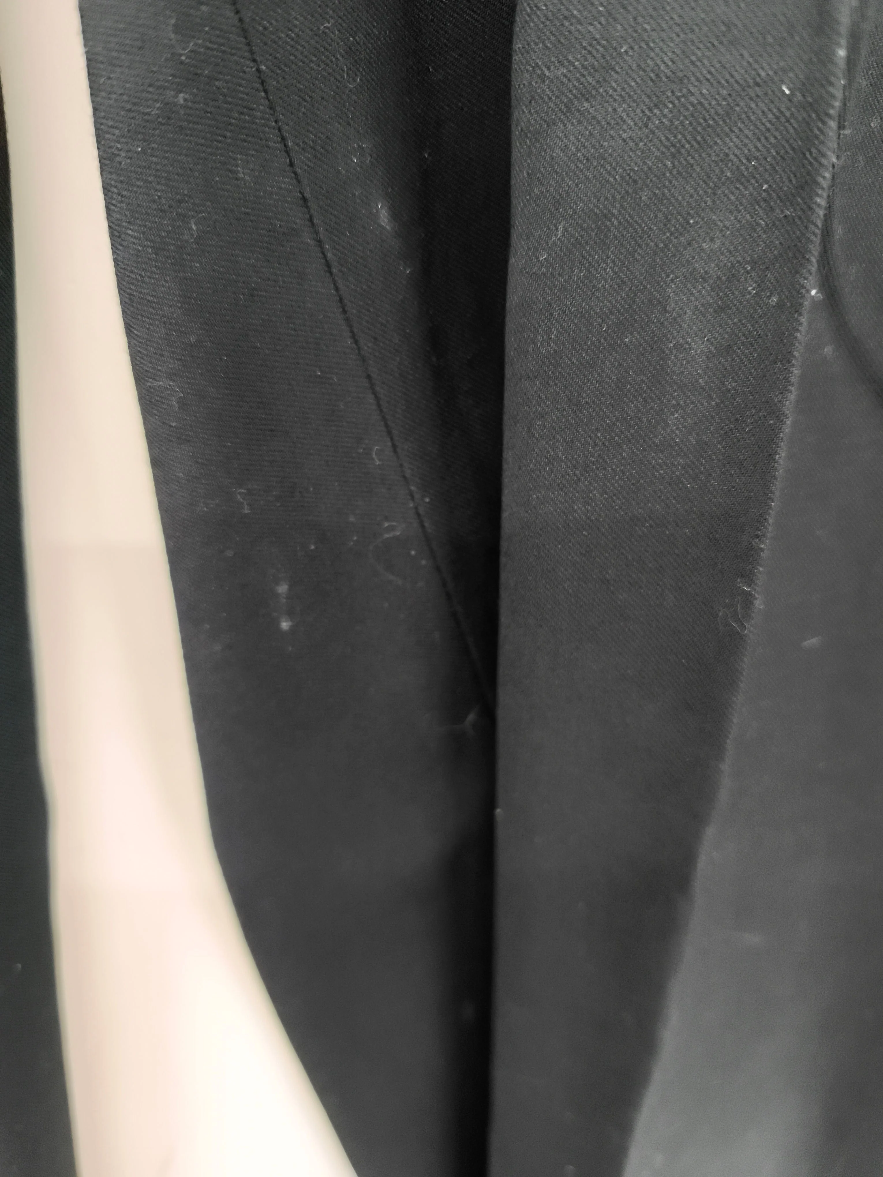 Autograph Women's Trousers UK 14 Black Polyester with Viscose, Wool Chino - Image 5
