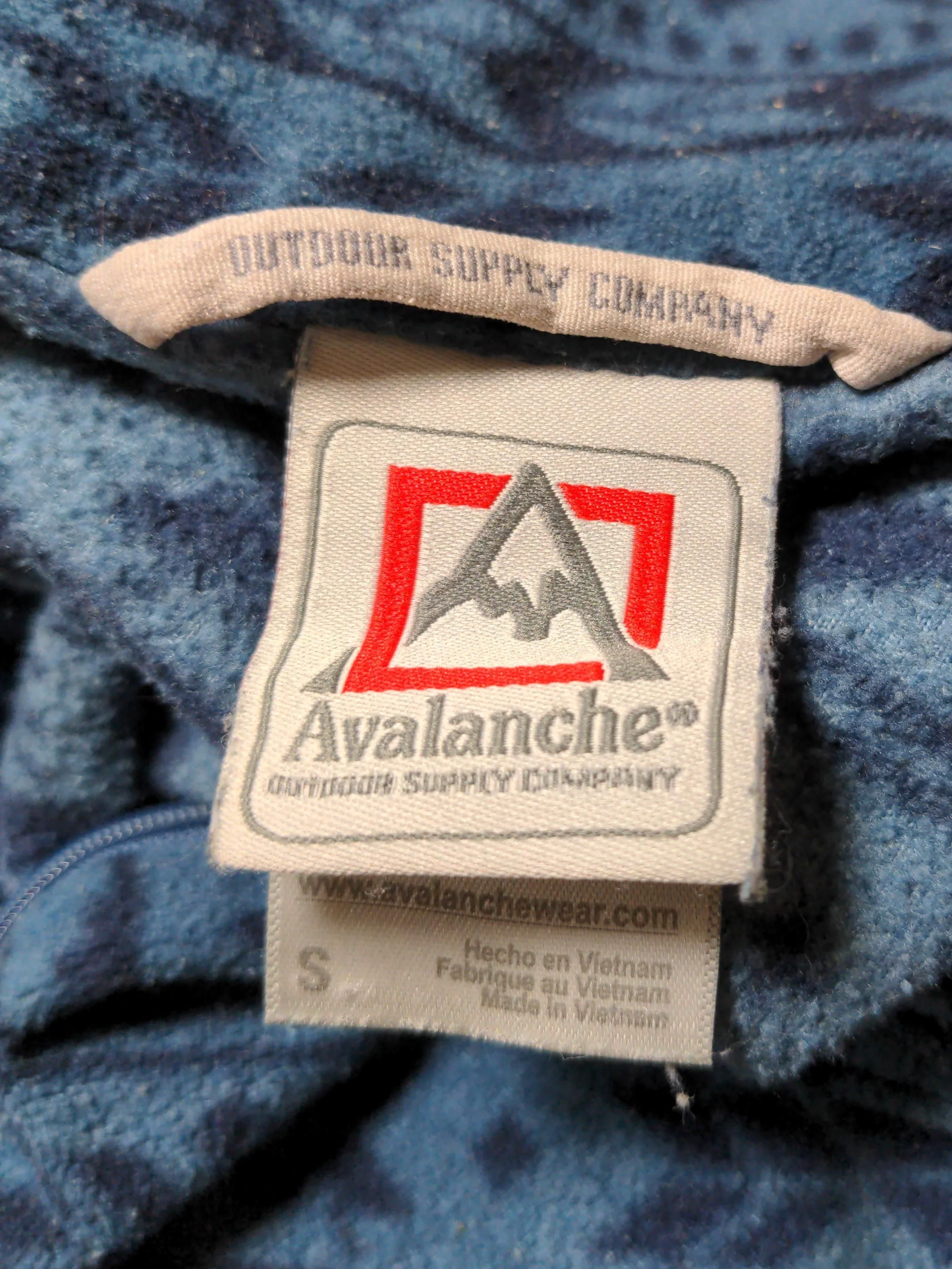 Avalanche Women's Hoodie S Blue 100% Polyester Pullover - Image 6