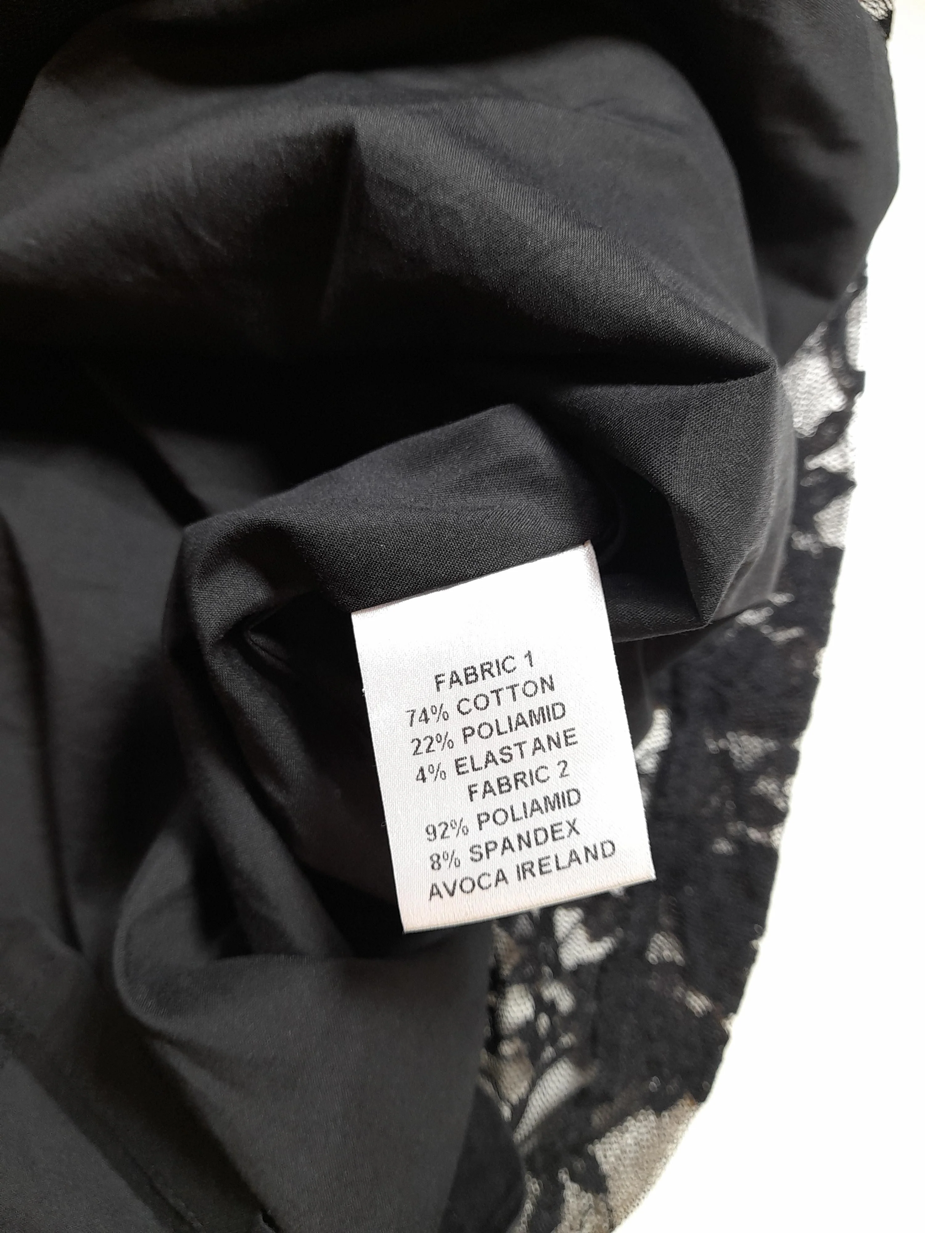 Avoca T-Shirt Midi Dress UK6 in Black - Image 6