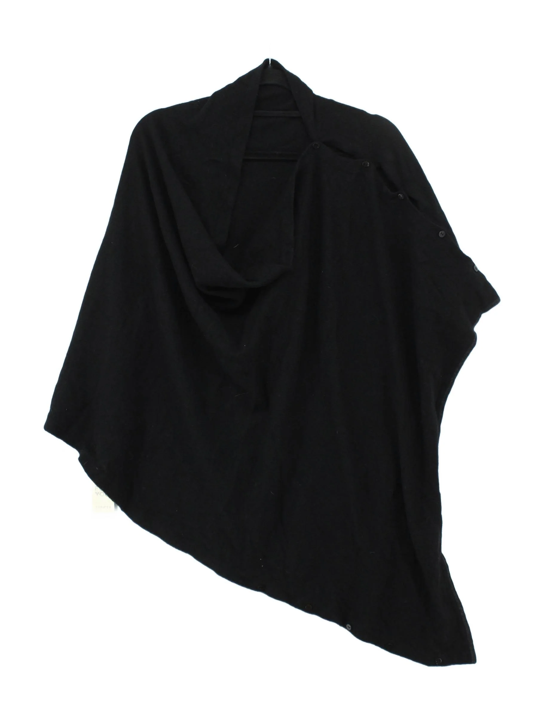 Avoca Women's Coat Black 100% Wool Overcoat