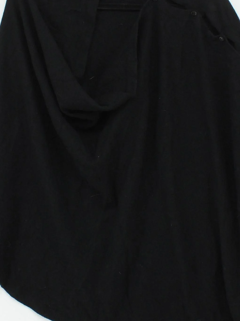 Avoca Women's Coat Black 100% Wool Overcoat - Image 3