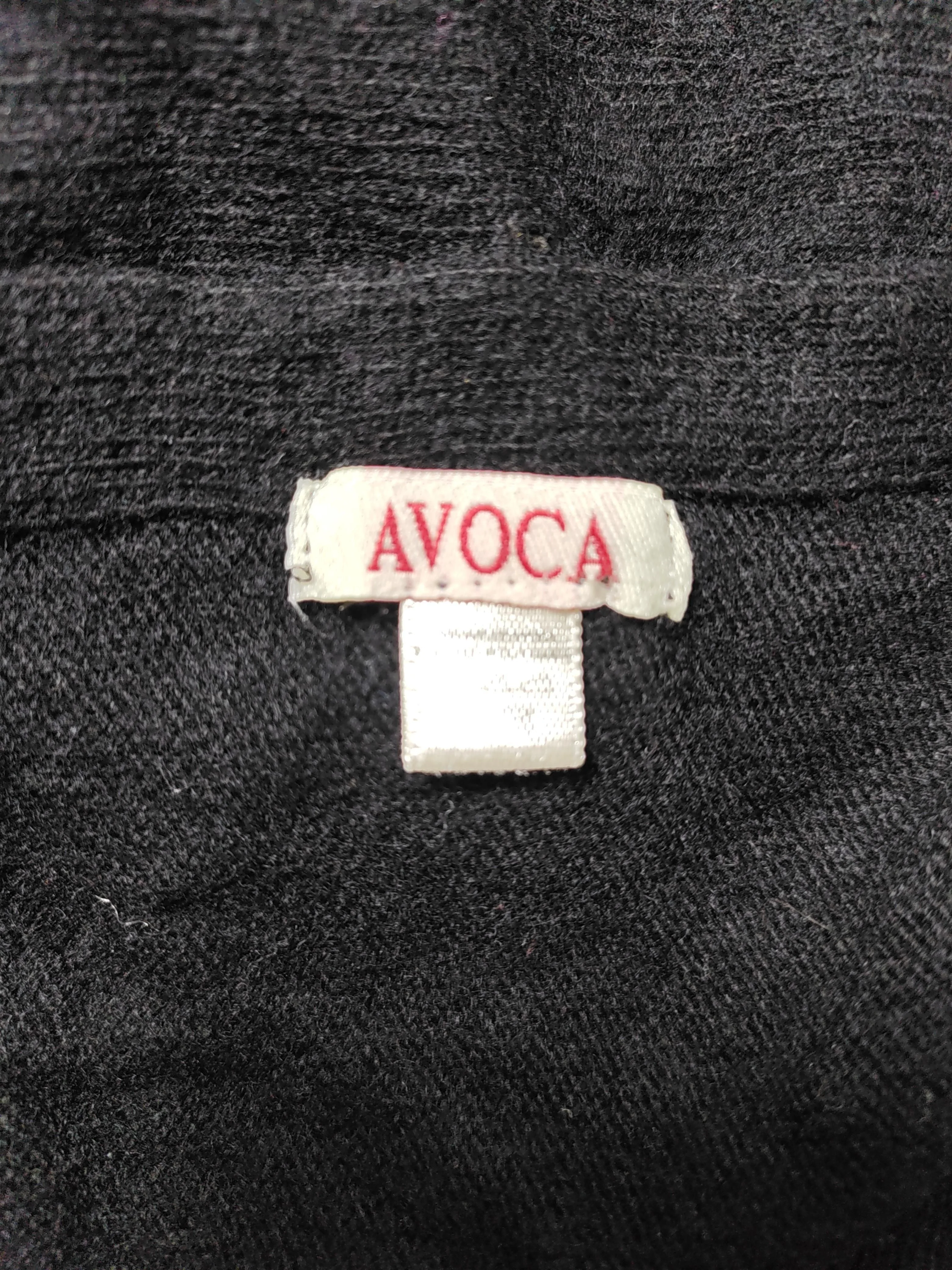 Avoca Women's Coat Black 100% Wool Overcoat - Image 5