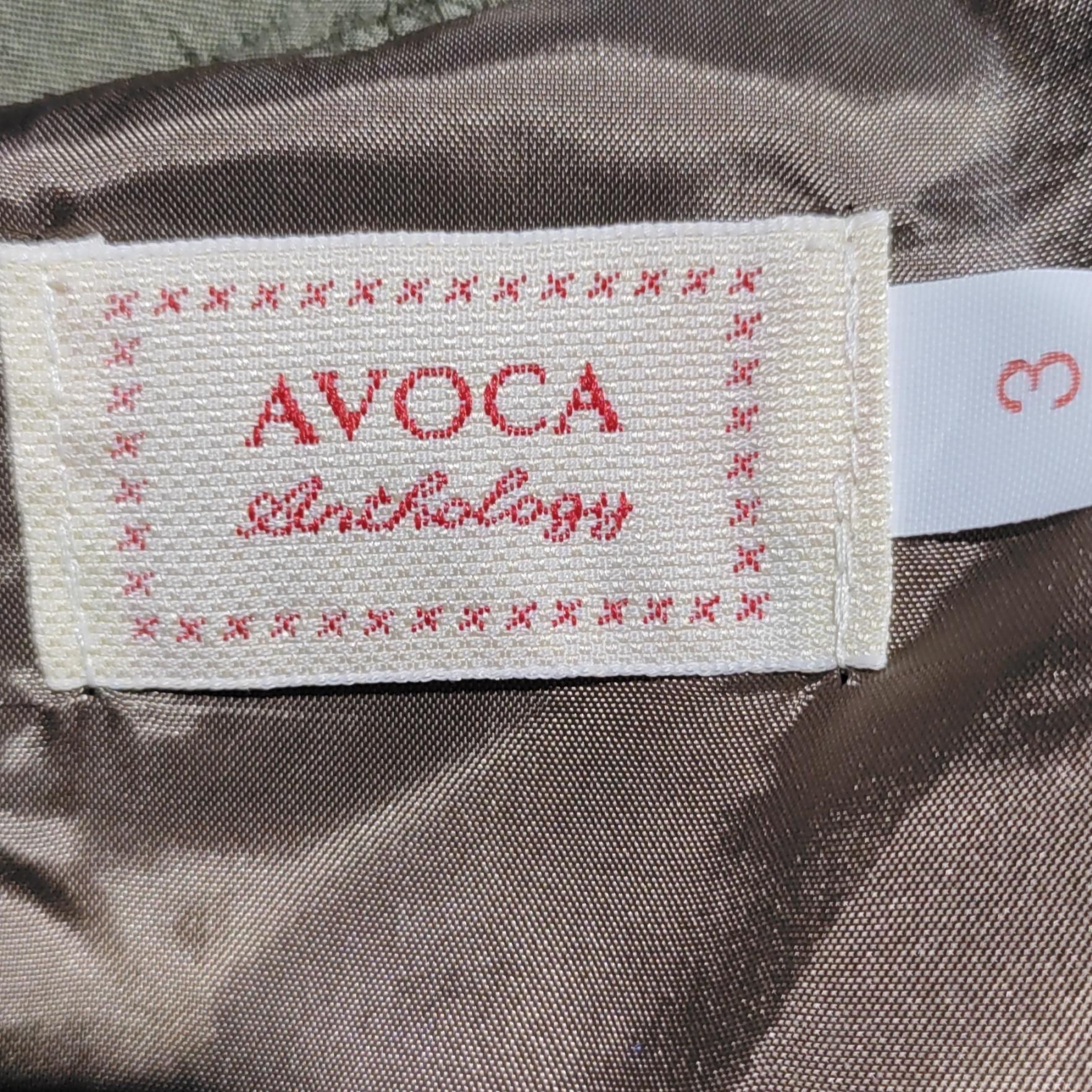 Avoca Women's Midi Skirt UK 10 Green Rayon - Image 6