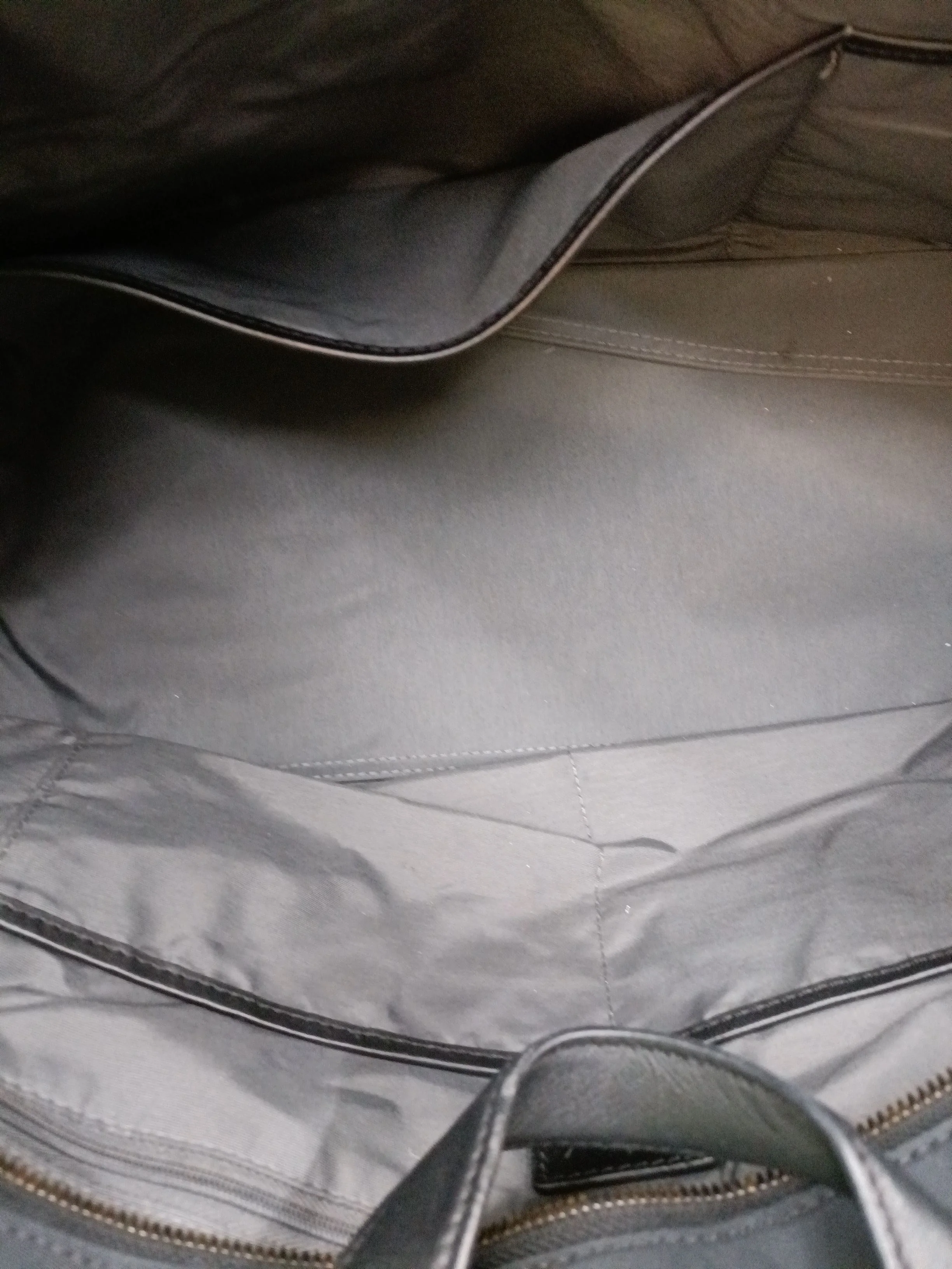 Away Men's Bag Black Nylon with Faux Leather Gym Bag - Image 4