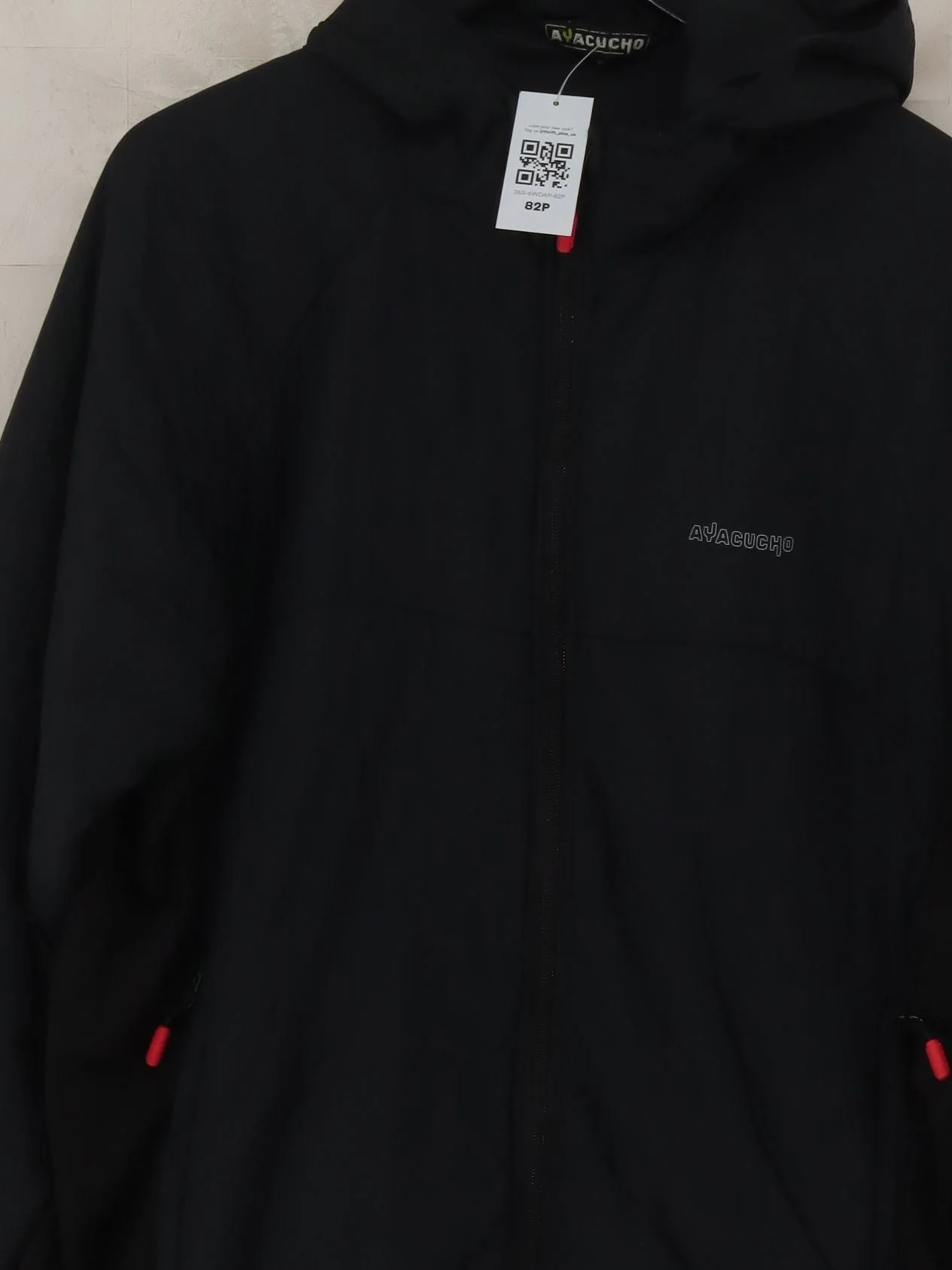 Ayacucho Windbreaker jacket black - Image 3
