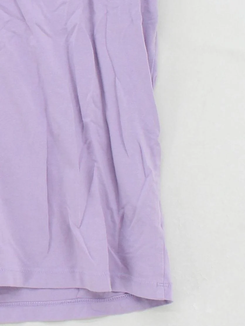 Ayacucho Women's T-Shirt XS Purple Viscose with Cotton, Elastane Basic - Image 4