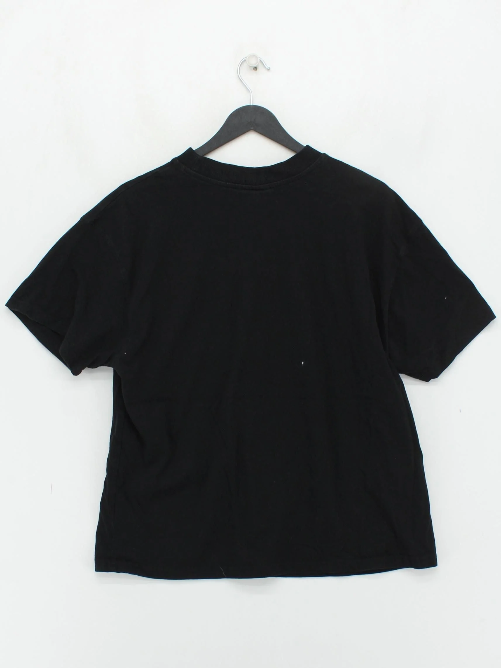 AYBL Men's T-Shirt M Black Graphic Cotton with Polyester Basic - Image 2