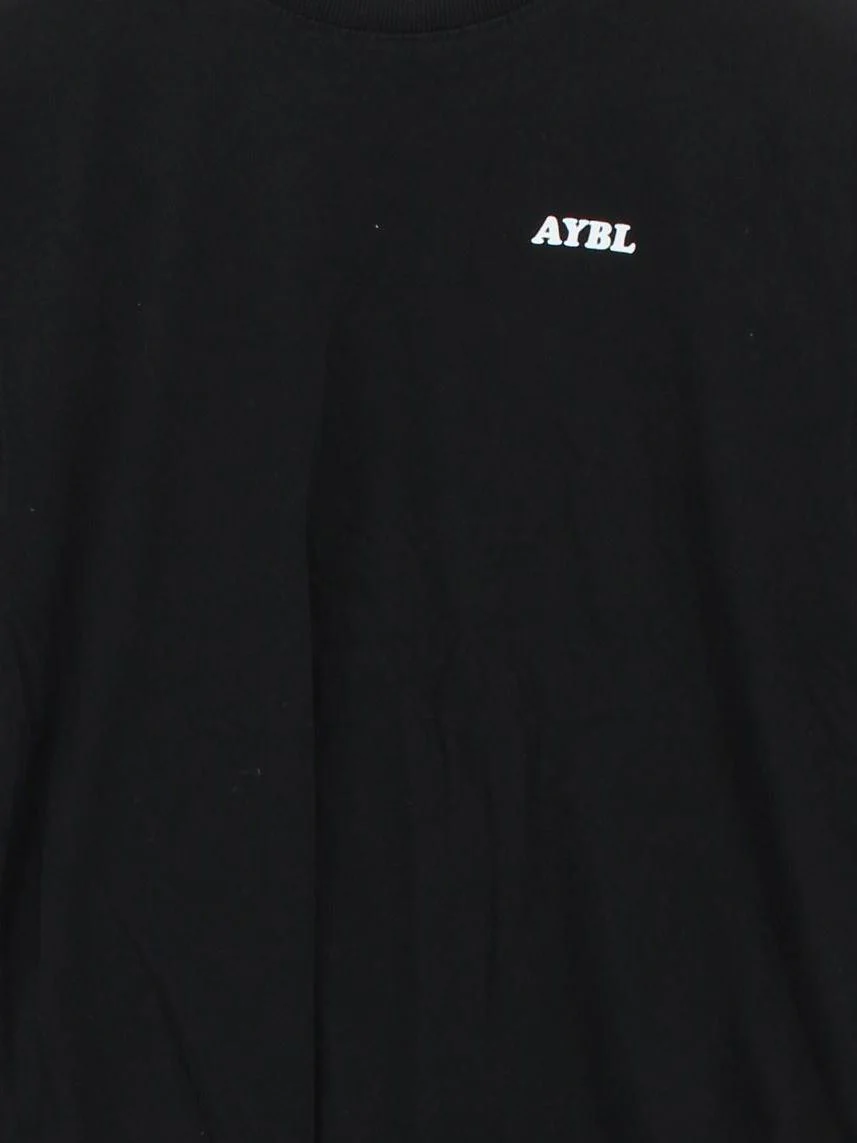AYBL Men's T-Shirt S Black Graphic Cotton with Polyester Basic - Image 3