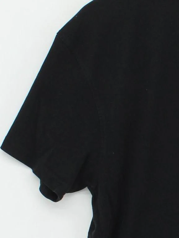 AYBL Men's T-Shirt S Black Graphic Cotton with Polyester Basic - Image 4