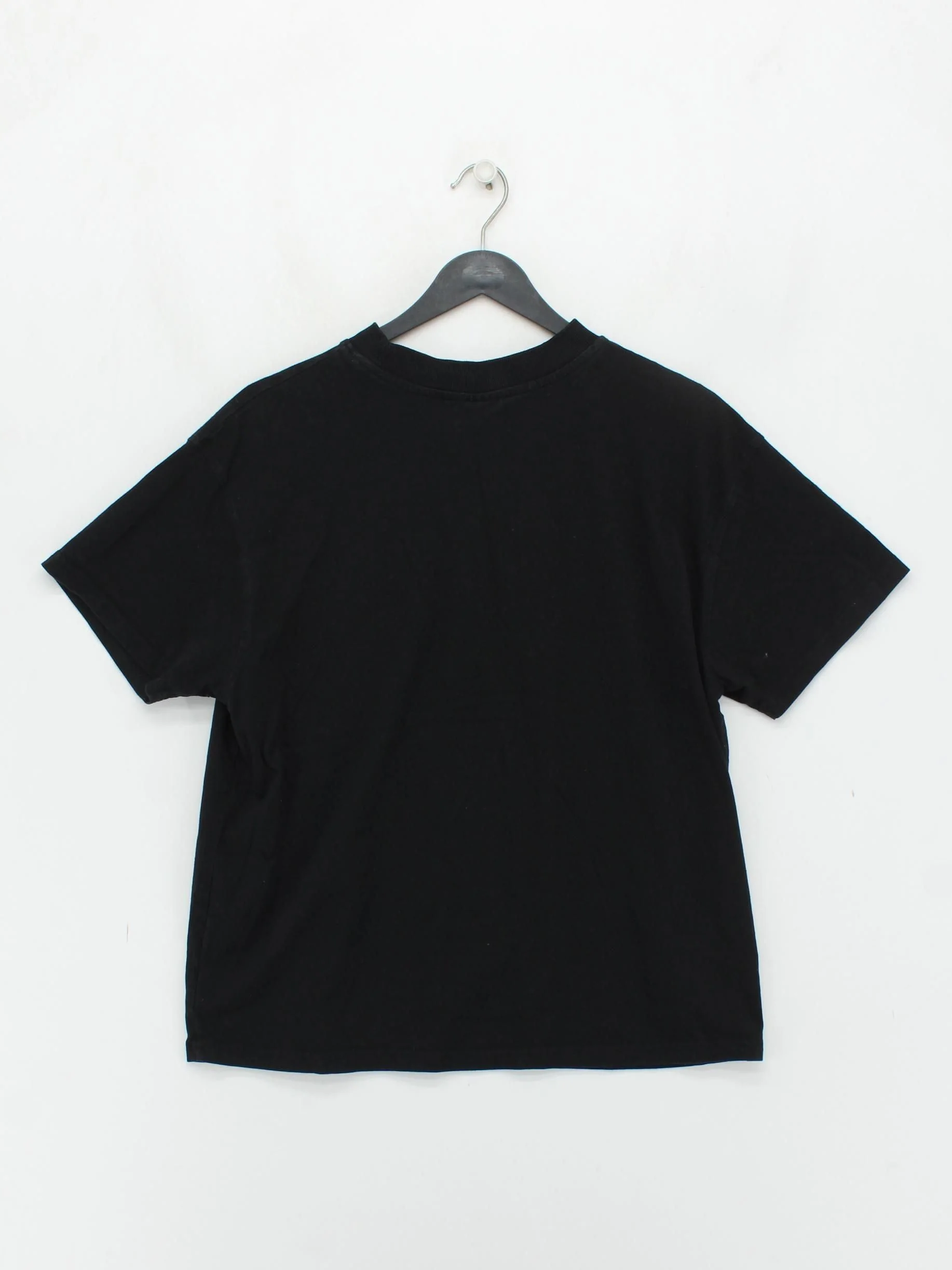 AYBL Men's T-Shirt S Black Graphic Cotton with Polyester Basic - Image 2