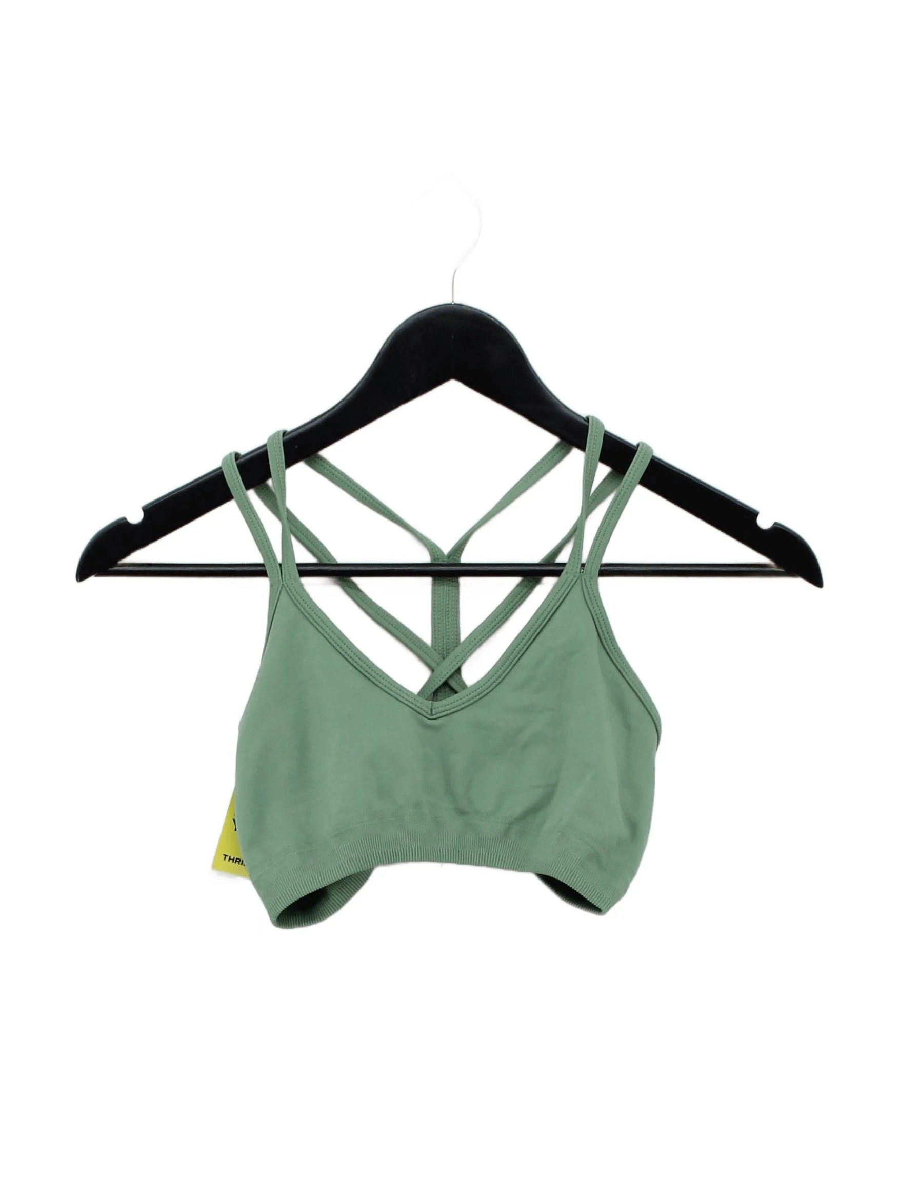 AYBL Women's T-Shirt M Green Polyamide with Elastane Sleeveless Basic