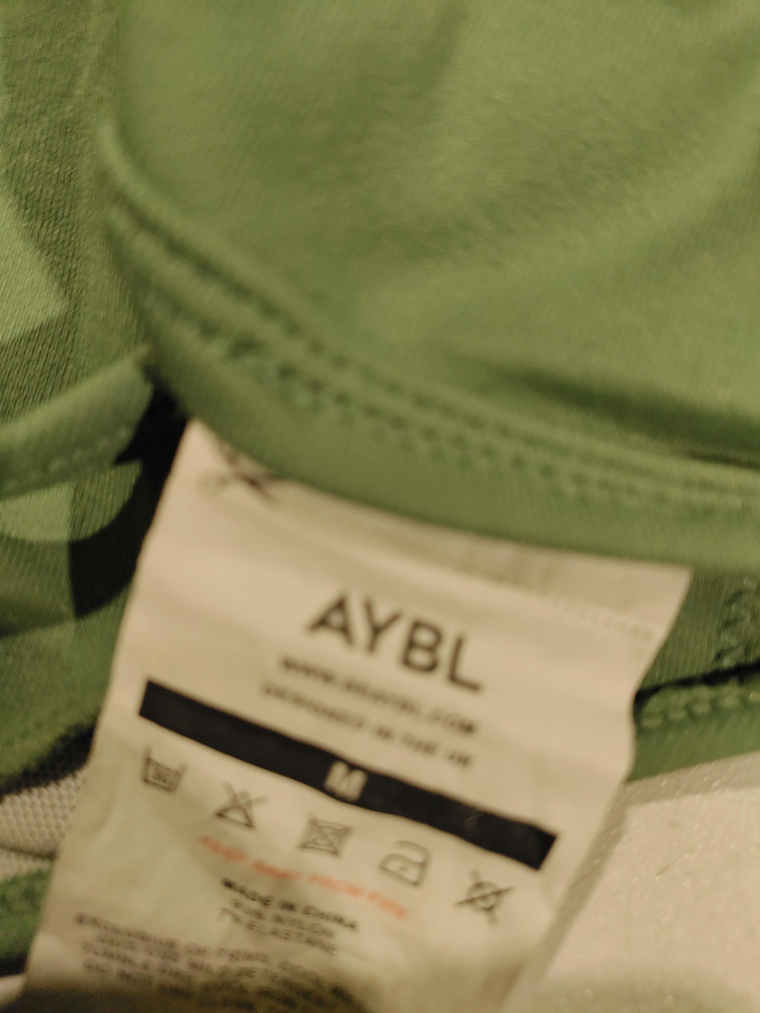 AYBL Women's T-Shirt M Green Polyamide with Elastane Sleeveless Basic - Image 6
