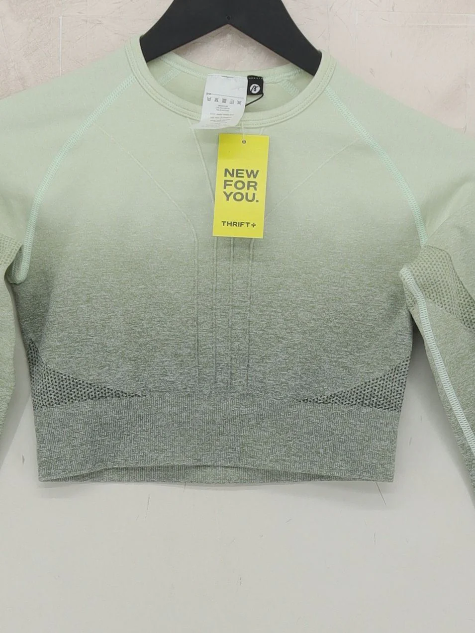 AYBL Women's T-Shirt XS Green Nylon with Polyester, Elastane Basic New with tags - Image 3