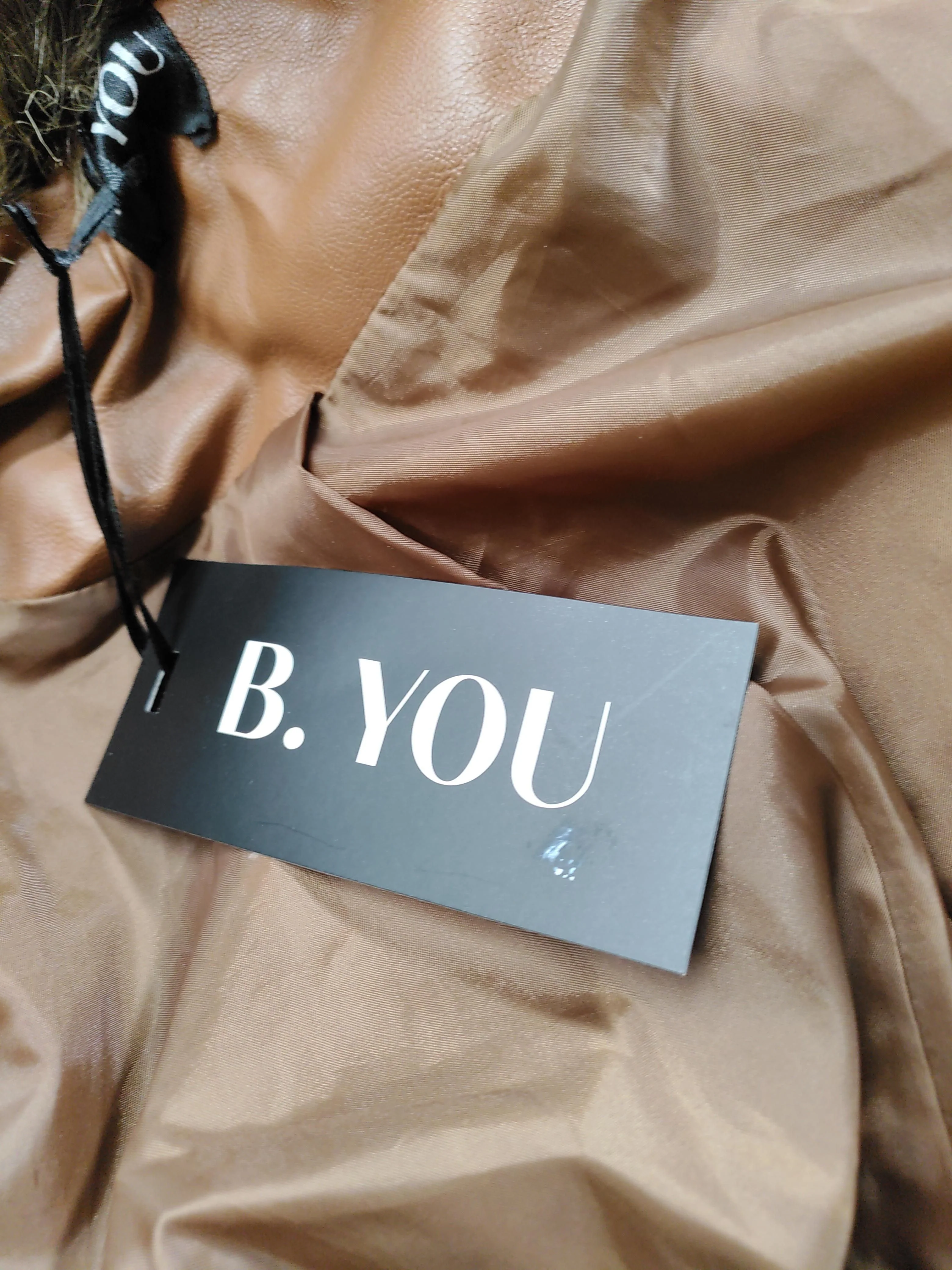 B. You Motorcycle Jacket jacket brown - Image 6