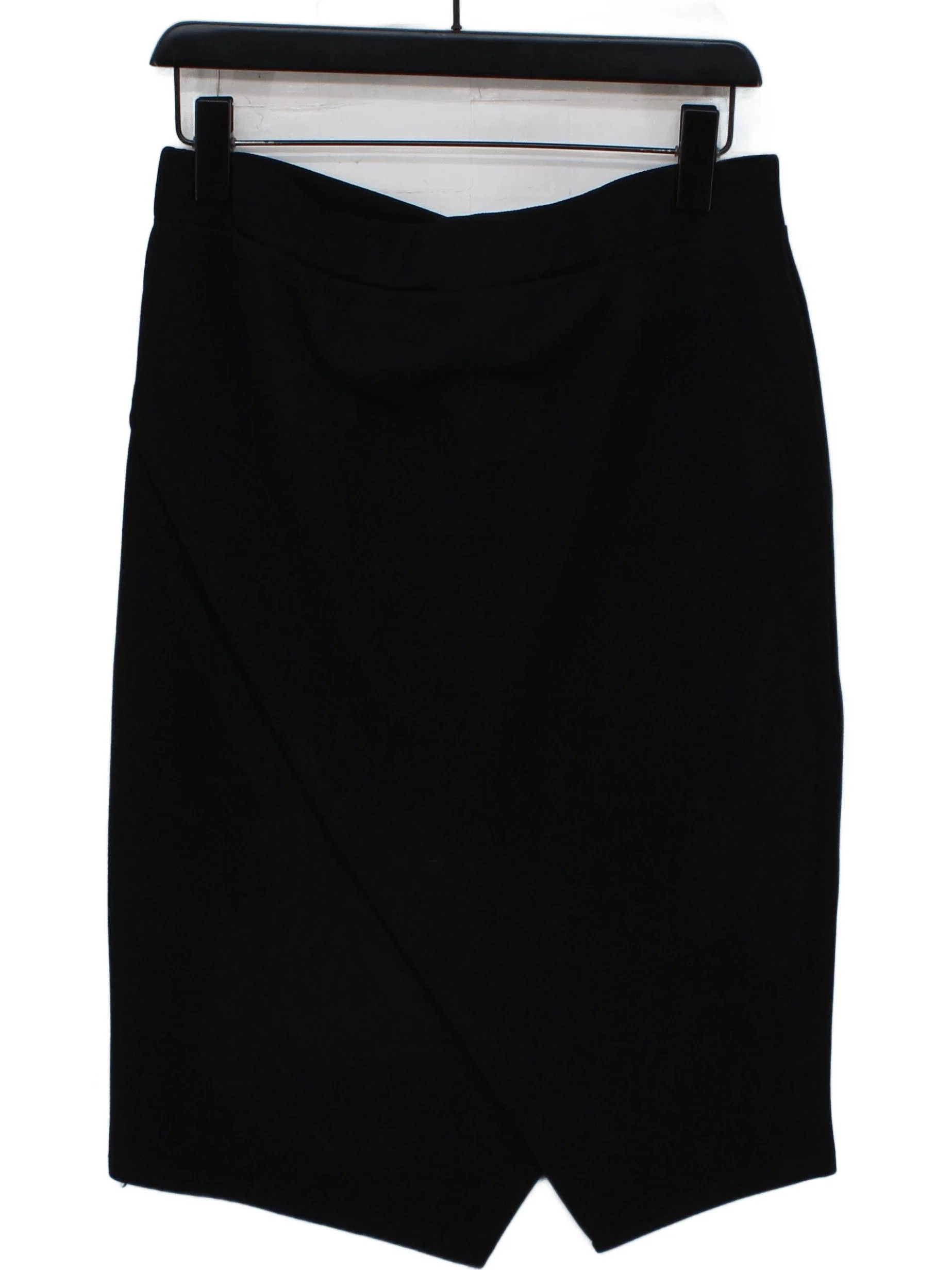 B. You Women's Midi Skirt UK 16 Black Polyester with Elastane Midi Wrap