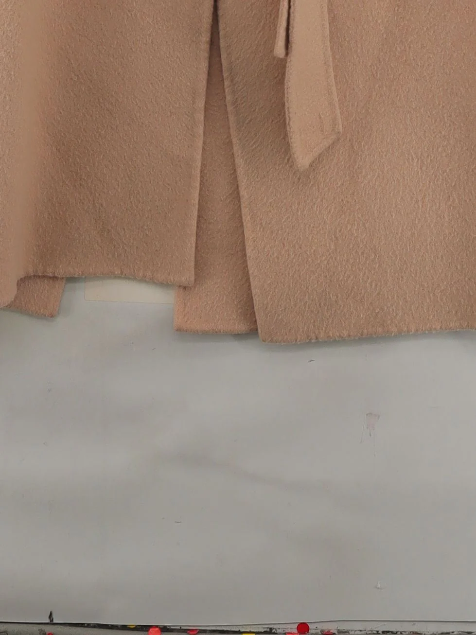 Ba&sh Women's Coat S Tan Wool with Polyamide Overcoat - Image 4