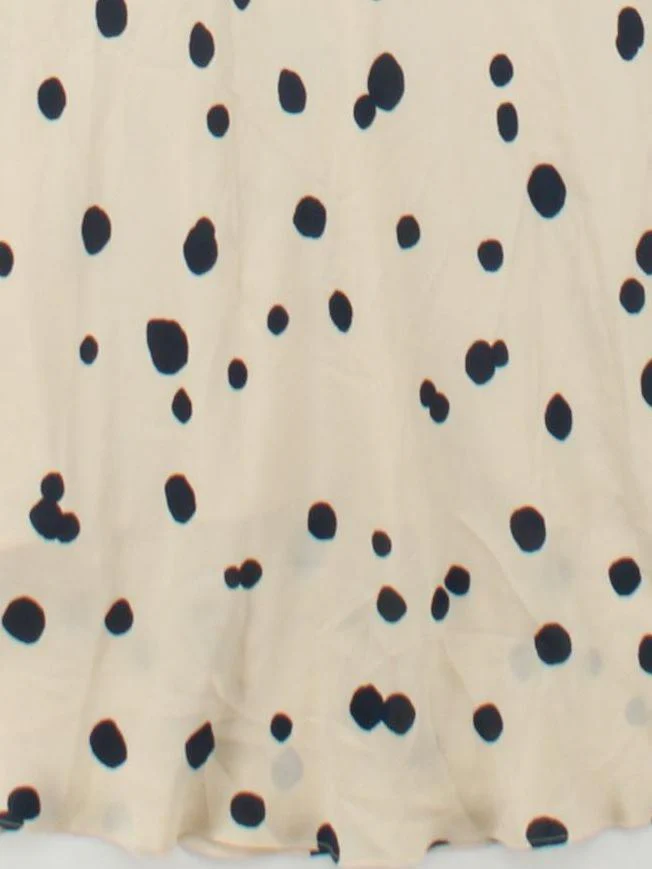 Ba&sh Wrap Midi Dress XS in Cream - Image 4