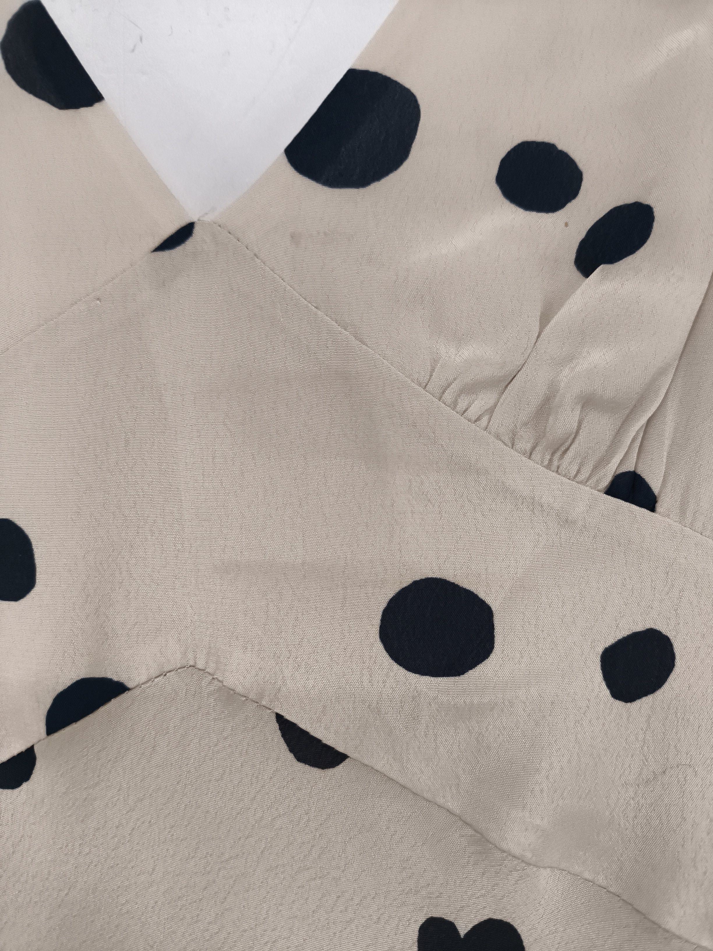 Ba&sh Wrap Midi Dress XS in Cream - Image 5
