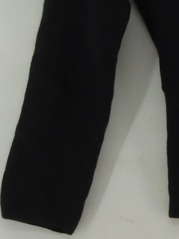 Babaton Women's Jumper XS Black Wool with Elastane V-Neck Pullover - Image 4