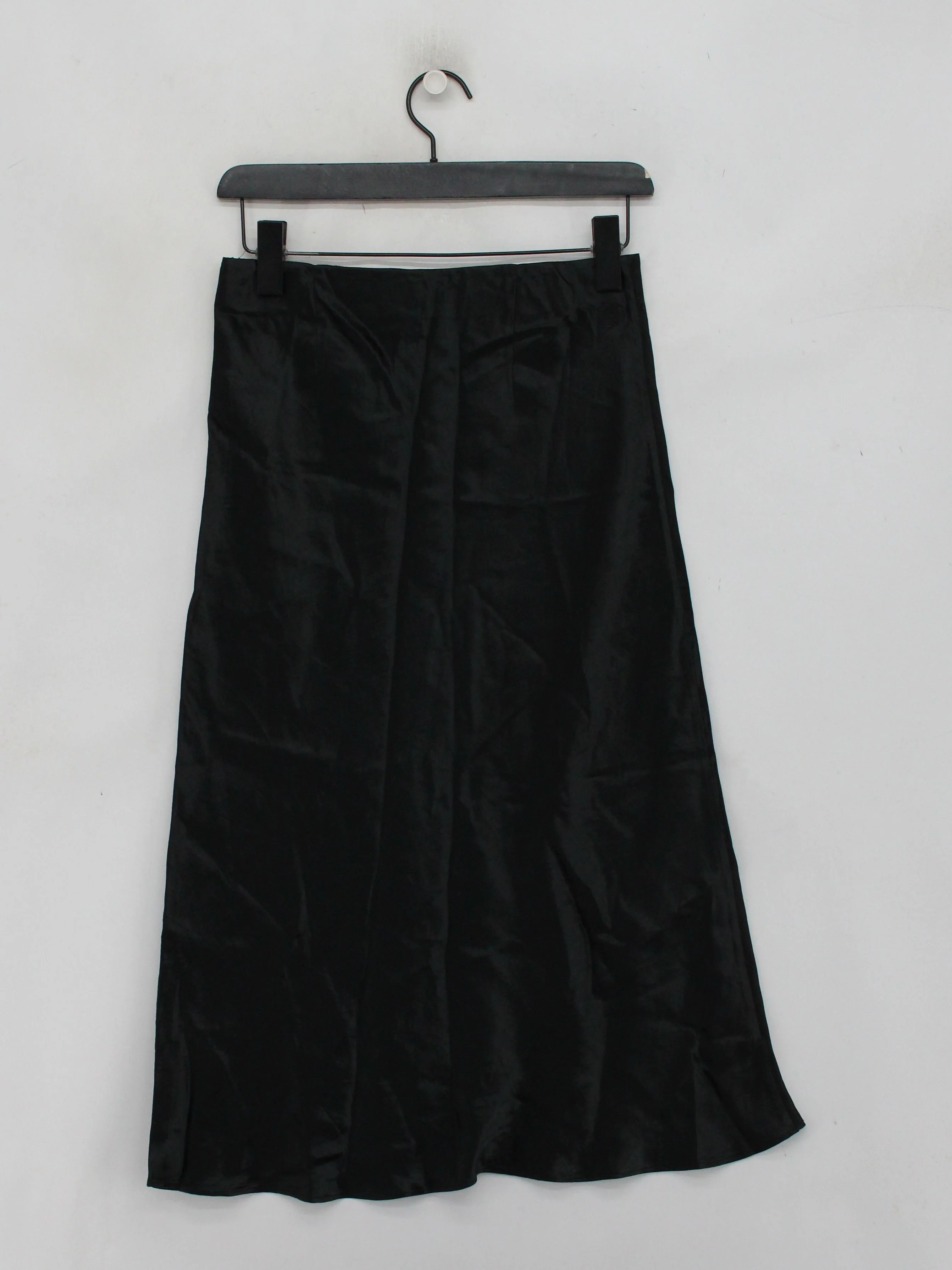 Babaton Women's Midi Skirt UK 8 Black 100% Acetate Midi A-Line - Image 2