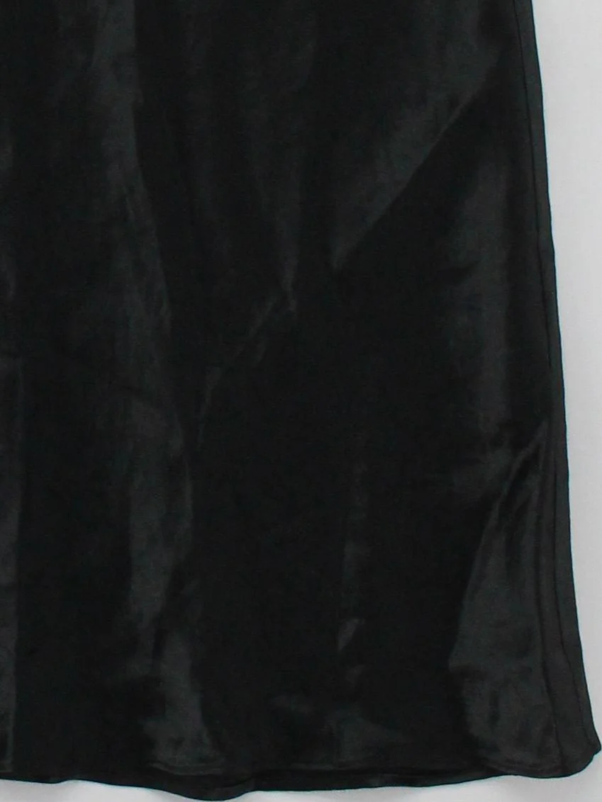 Babaton Women's Midi Skirt UK 8 Black 100% Acetate Midi A-Line - Image 4