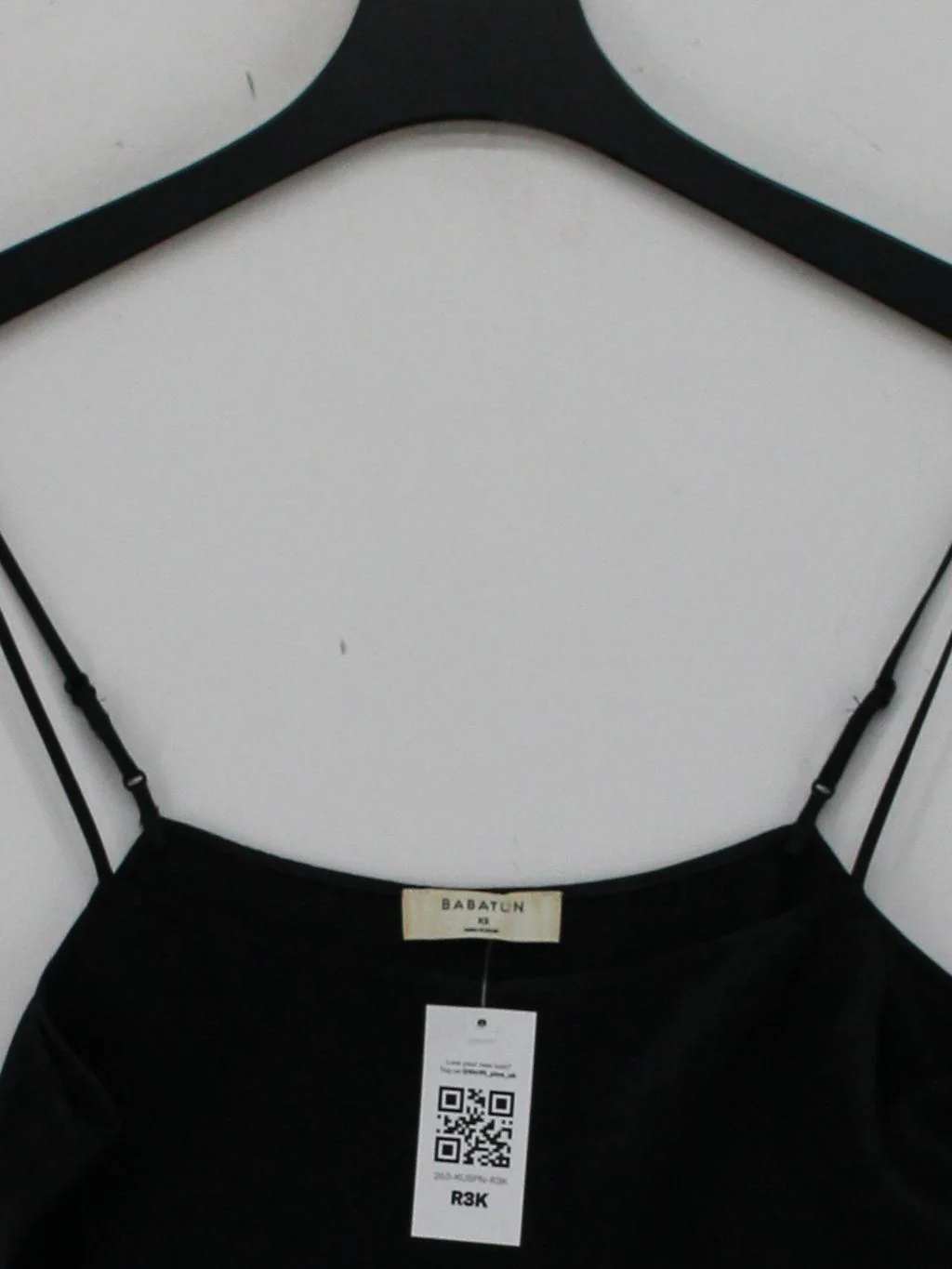 Babaton Women's T-Shirt XS Black 100% Acetate Sleeveless Round Neck Camisole - Image 3
