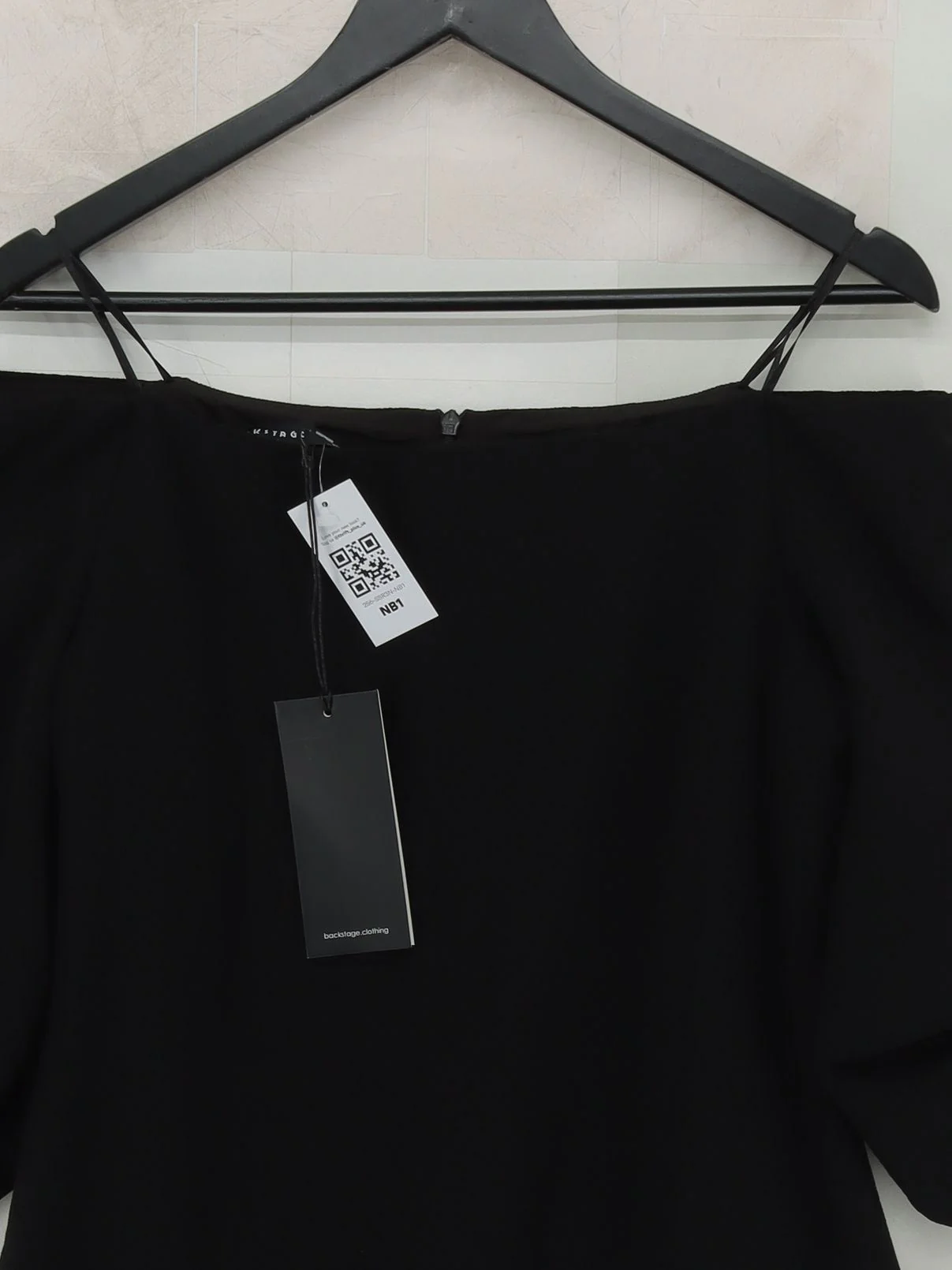 Backstage A-Line Midi Dress M in Black - Image 3