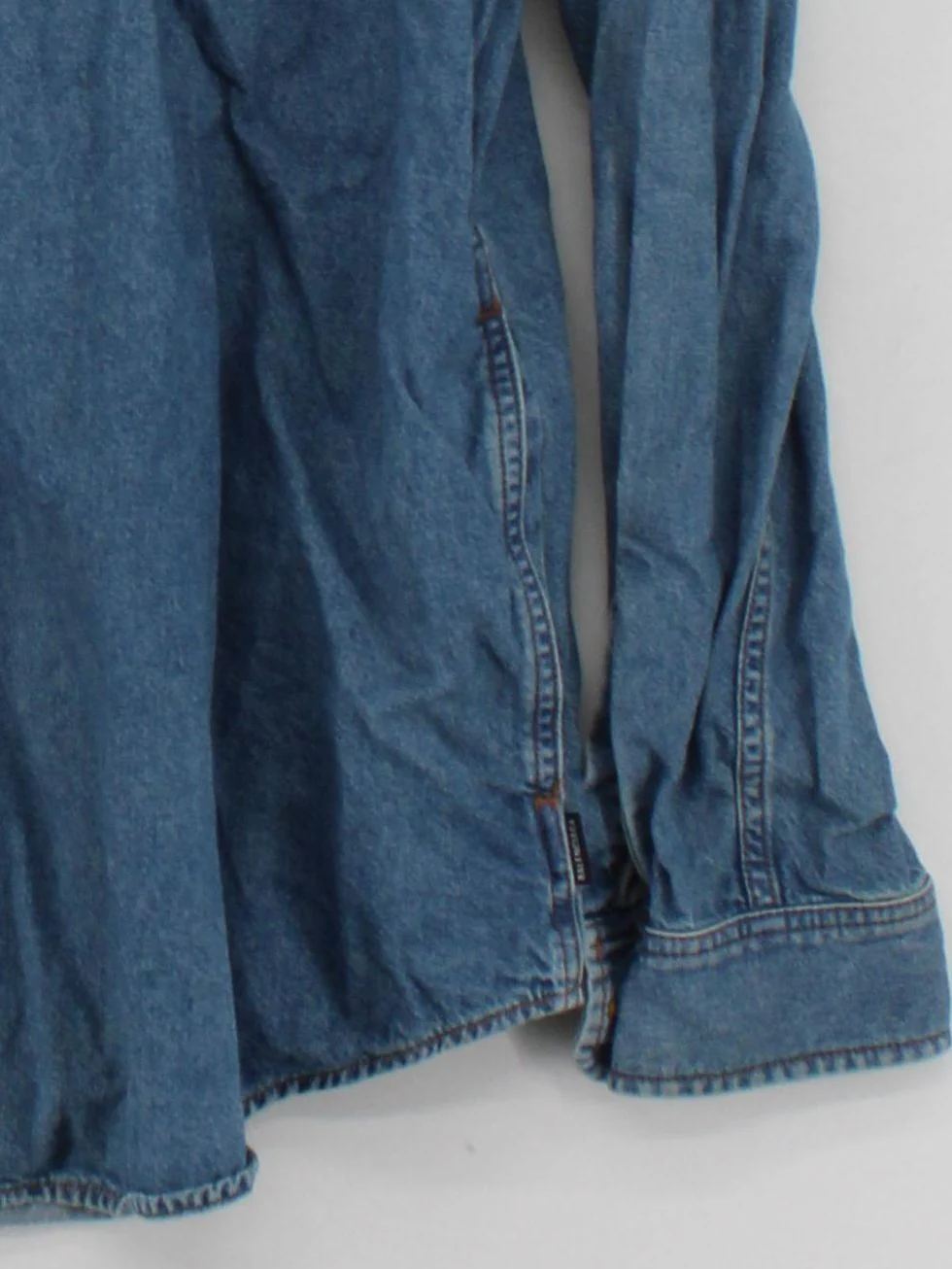 Balenciaga Men's Shirt XL Blue Graphic Cotton with Polyester Basic - Image 4