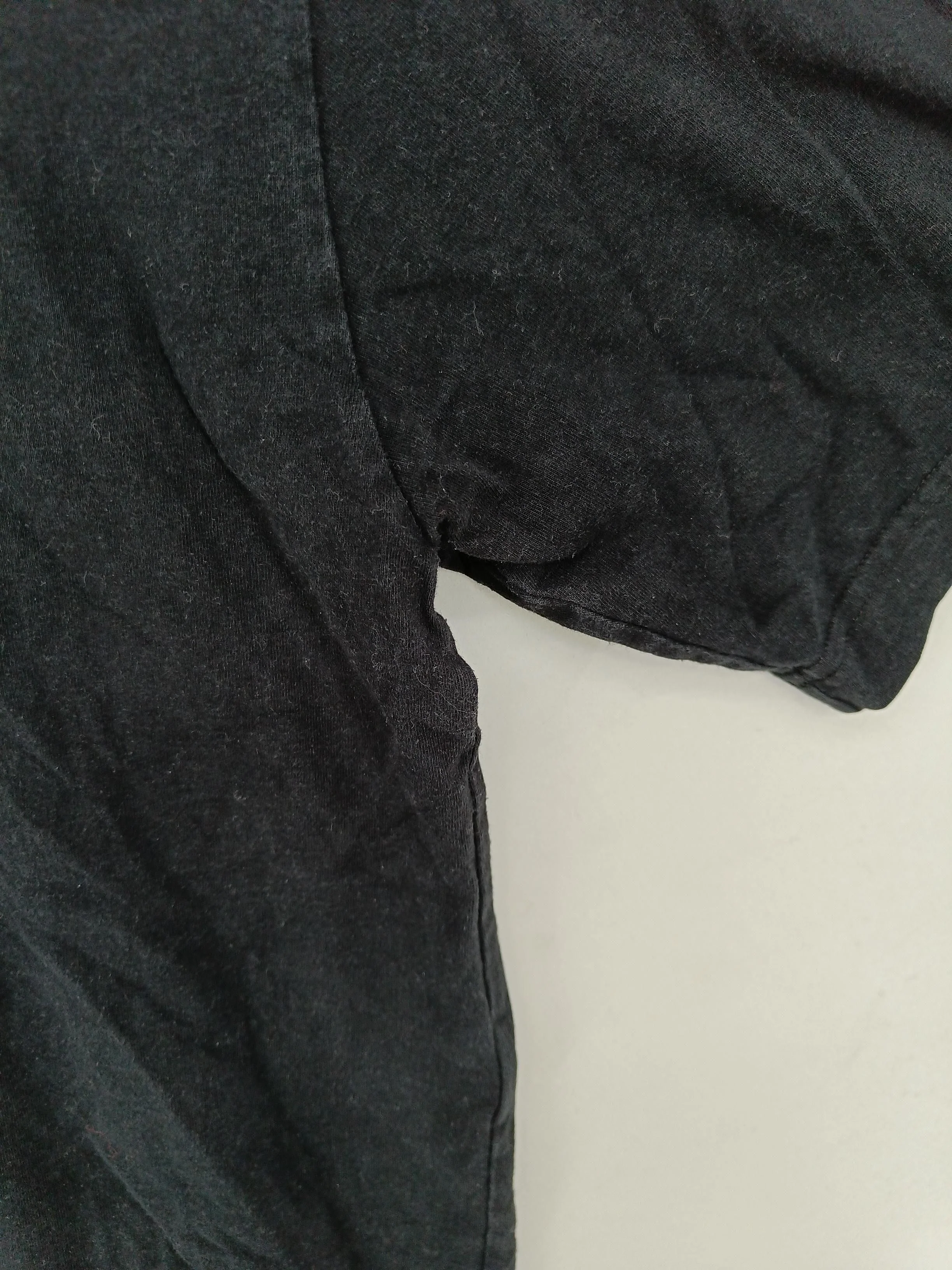 Balenciaga Men's T-Shirt M Black Graphic 100% Cotton Basic - Image 10