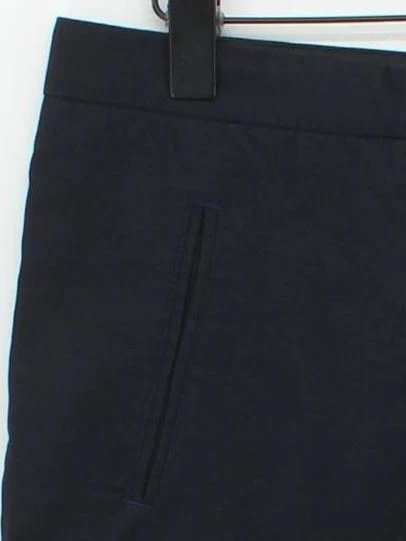 Balenciaga Women's Shorts UK 8 Black 100% Cotton Mom - Image 4