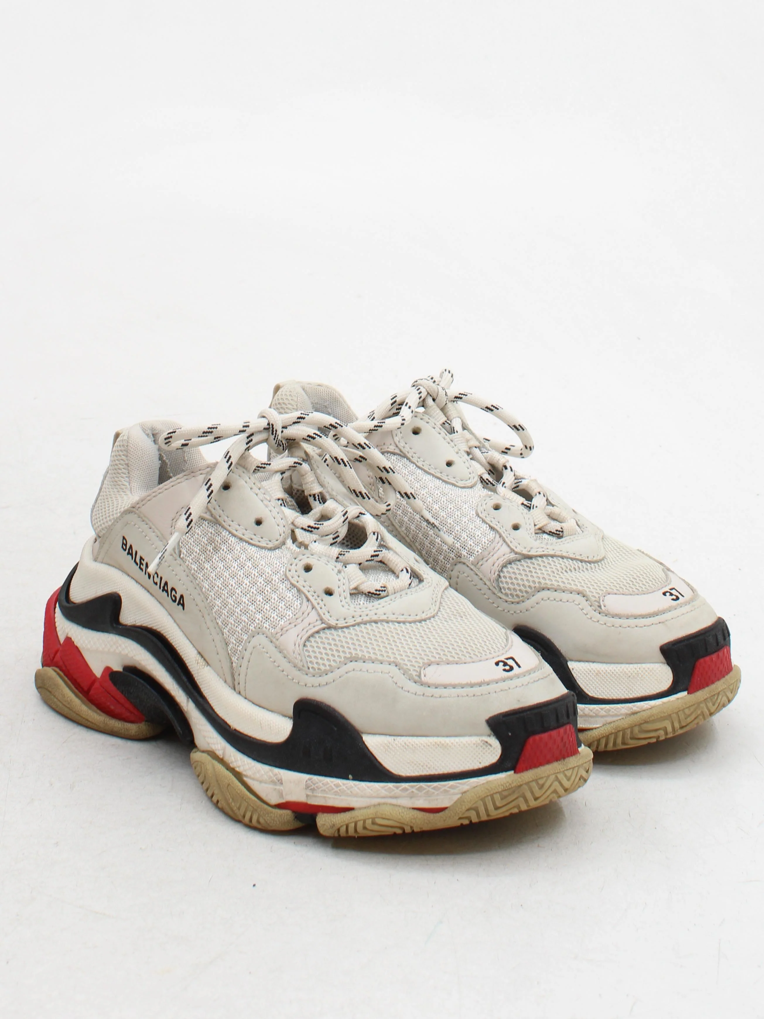 Balenciaga Women's Trainers EU37 in Cream - Image 4