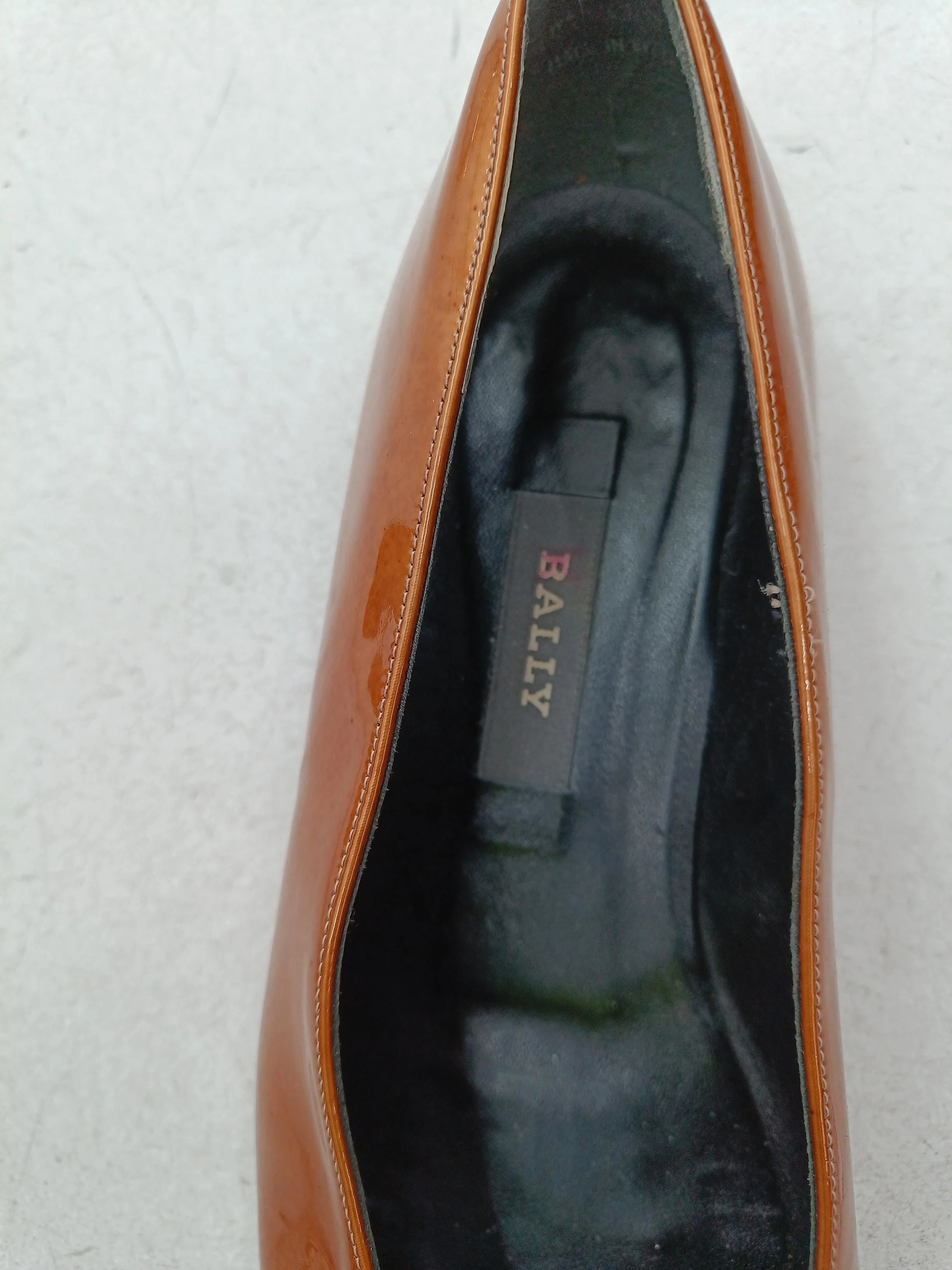 Bally Women's Flat Shoes UK 6.5 Tan 100% Leather Ballet - Image 6
