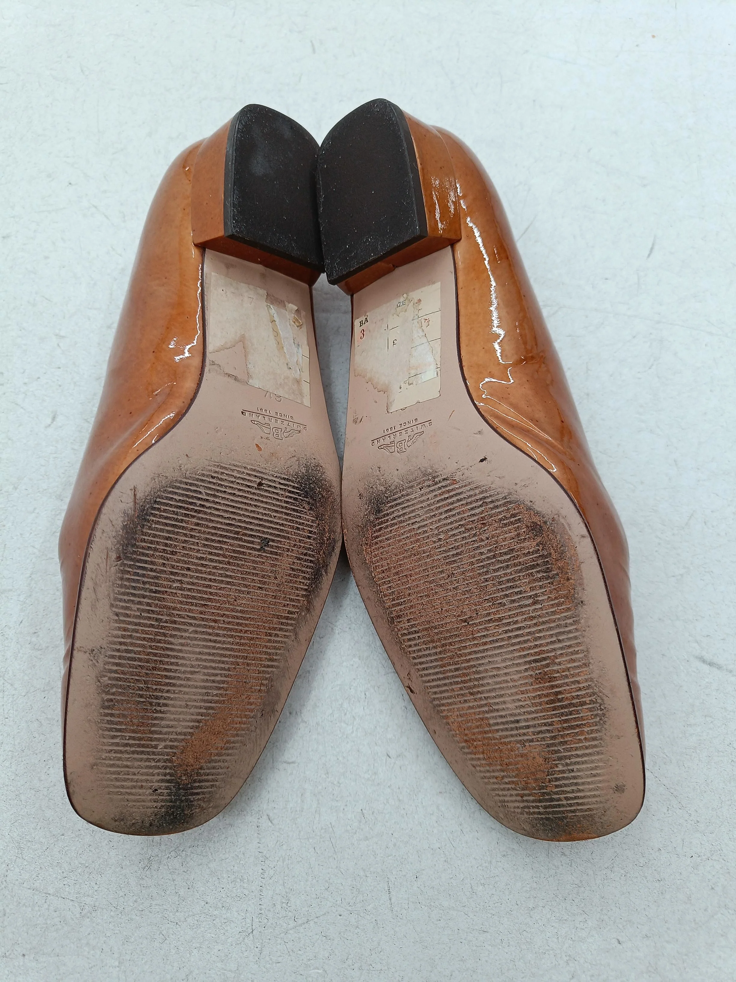 Bally Women's Flat Shoes UK 6.5 Tan 100% Leather Ballet - Image 7