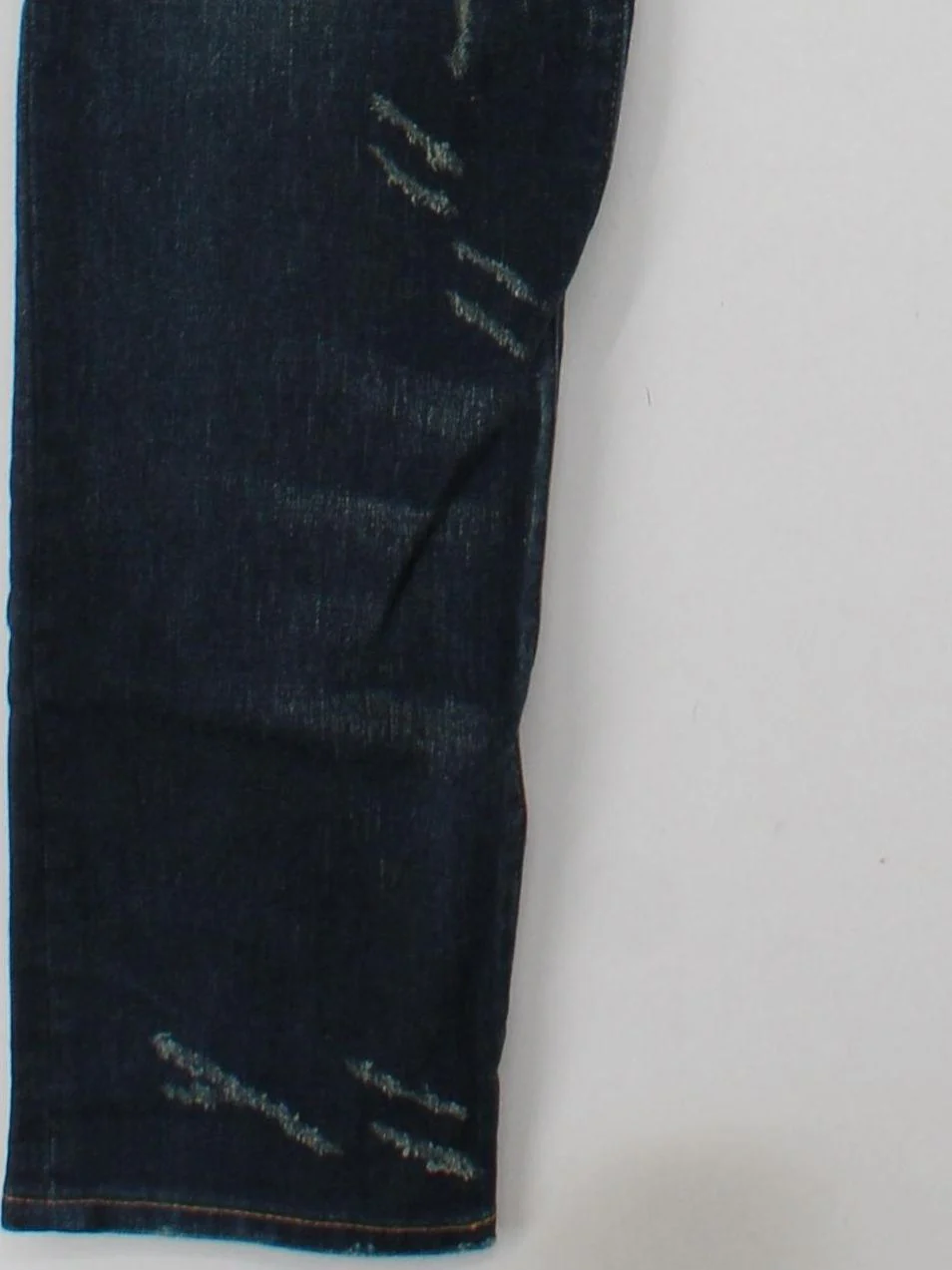 Balmain Men's Jeans W 40 in Blue Cotton with Elastane Straight - Image 4