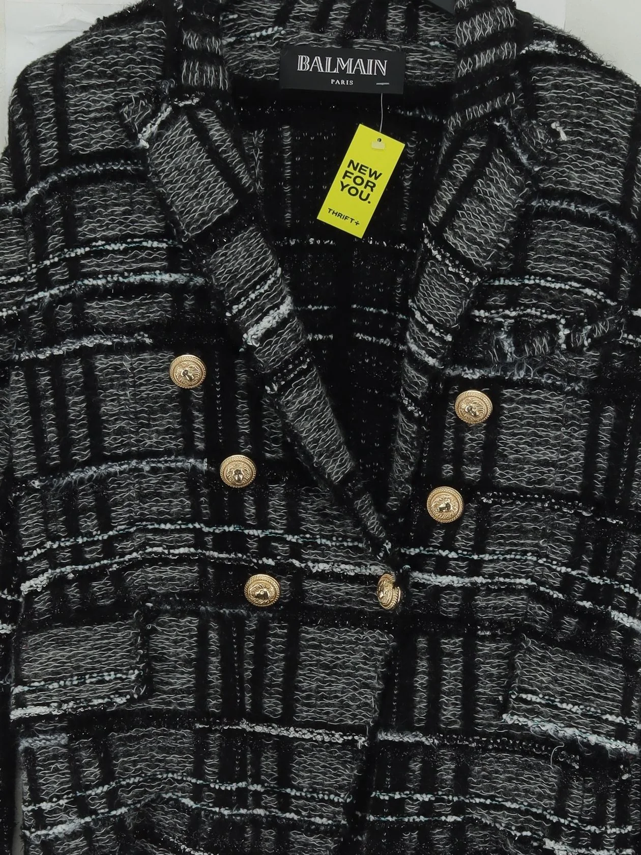 Balmain Women's Blazer UK 10 Multi Viscose - Image 3