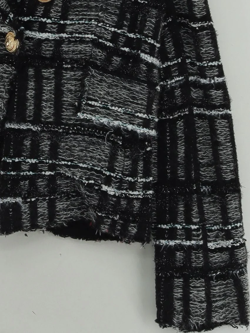 Balmain Women's Blazer UK 10 Multi Viscose - Image 4