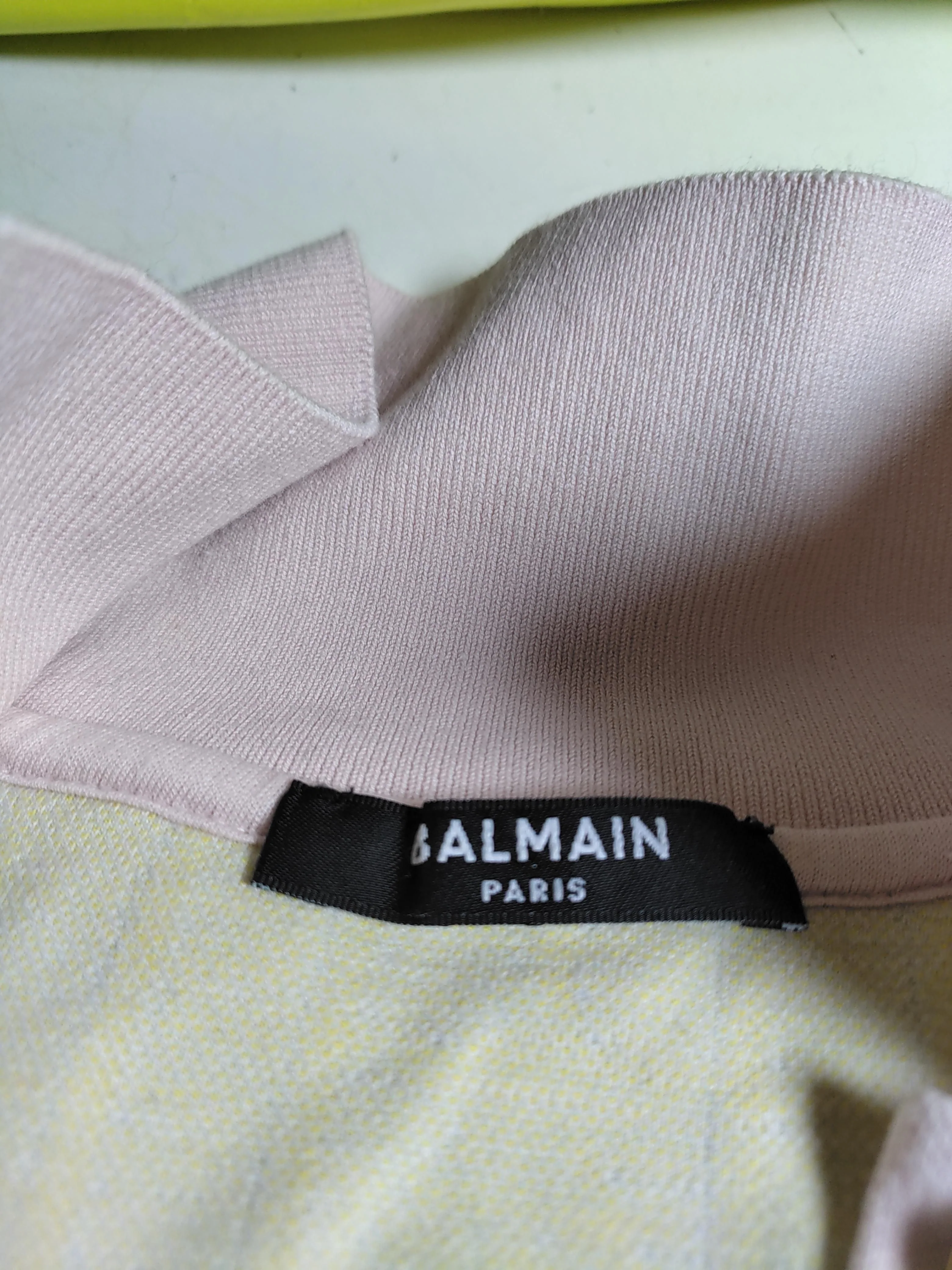 Balmain Women's Polo UK 8 Multi Cotton with Elastane Basic - Image 7