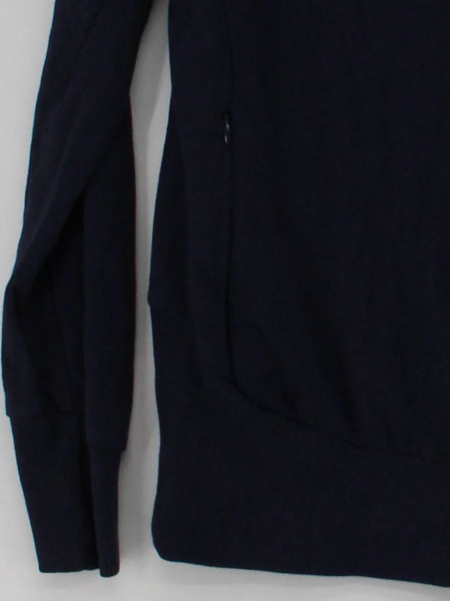 Bam Bamboo Men's Hoodie L Blue Viscose with Cotton, Elastane Pullover - Image 4