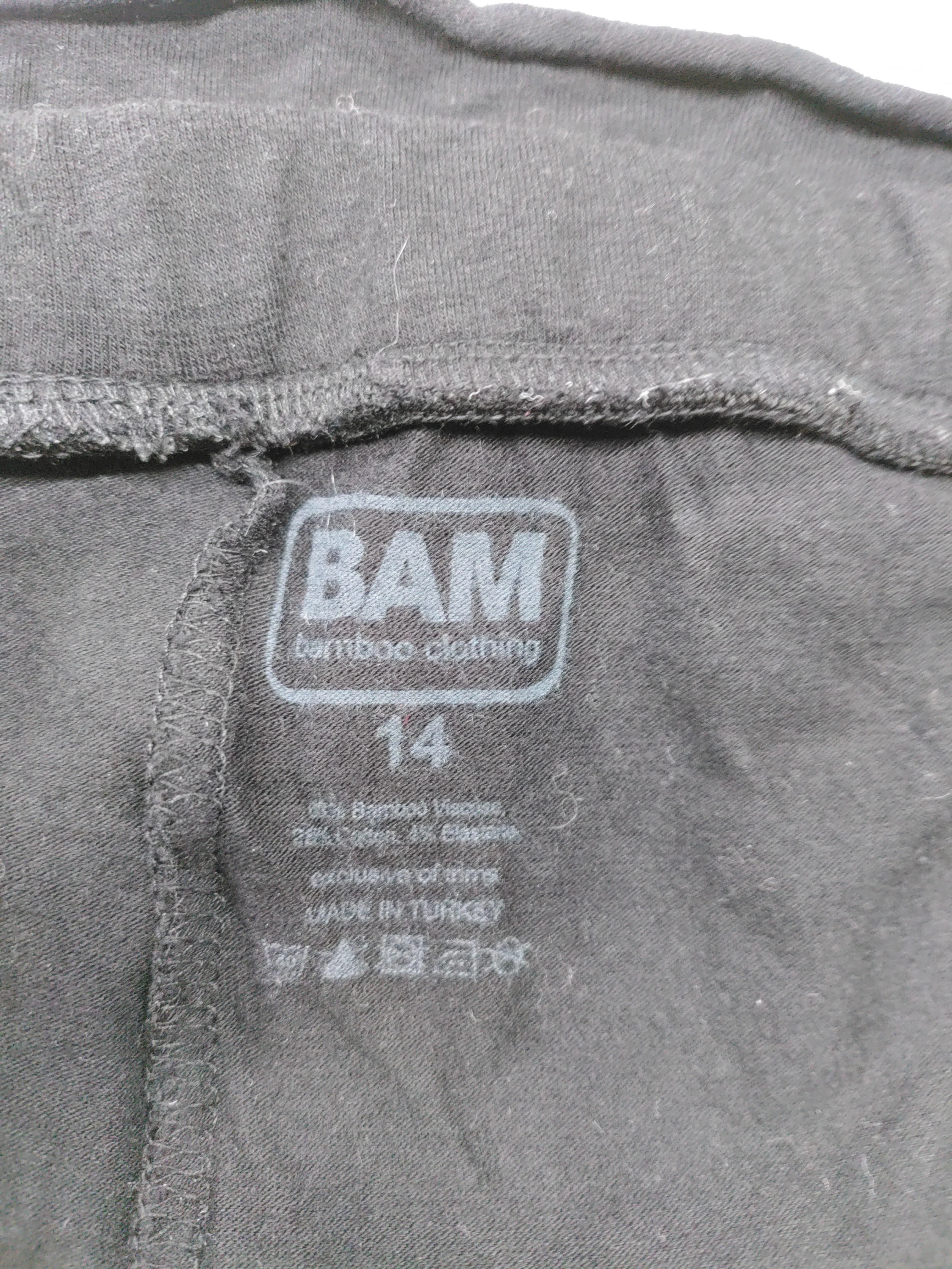 Bam Bamboo Women's Leggings UK 14 Black Viscose - Image 5