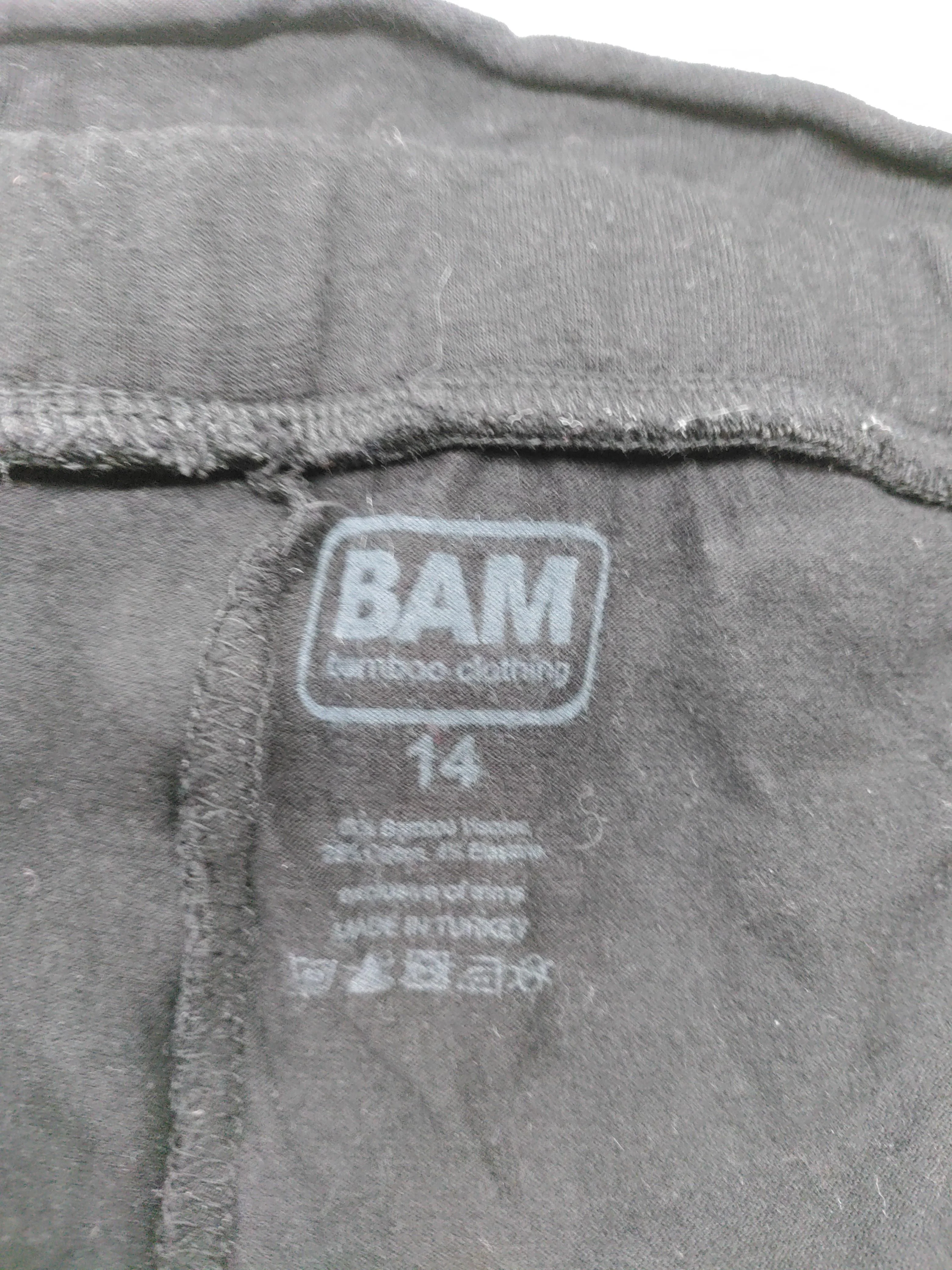 Bam Bamboo Women's Leggings UK 14 Black Viscose - Image 6